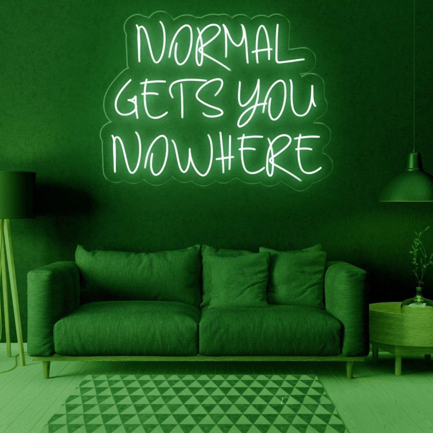 Normal Gets You Nowhere Led Neon Sign Bar Cafe Window Display | Shineneon