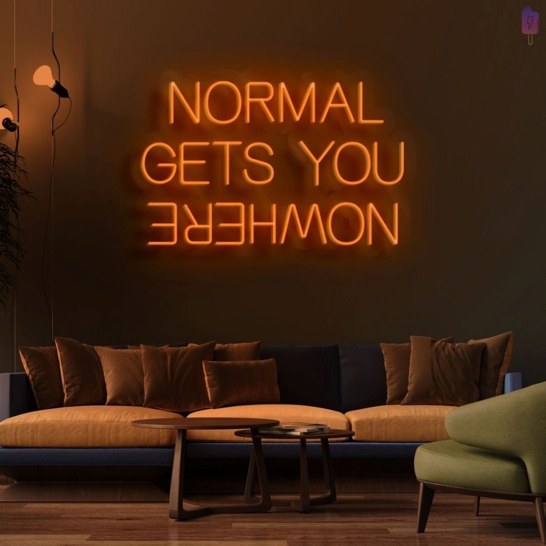 Normal Gets You Nowhere Led Sign Business Neon Sign - Shineneon