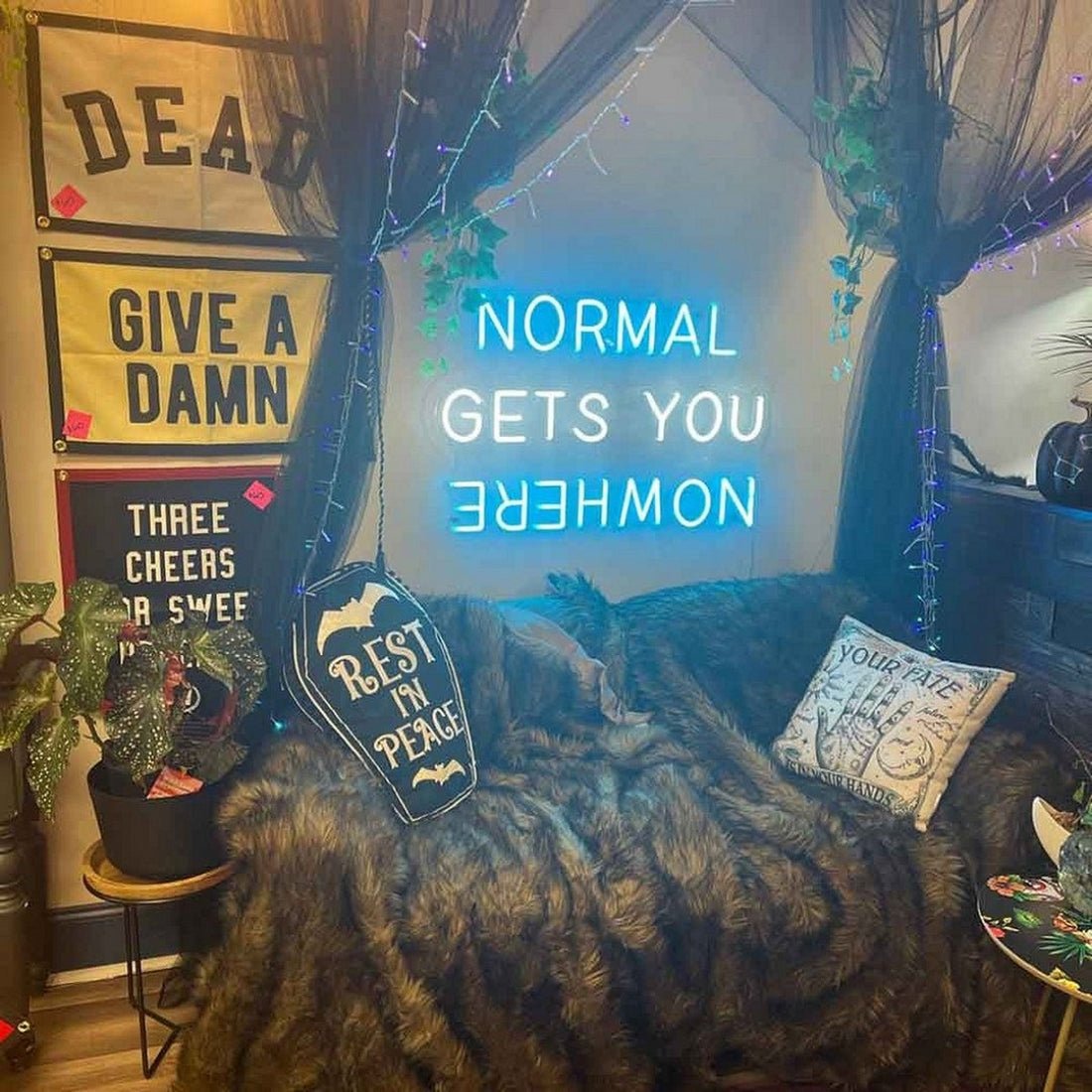 Normal Gets You Nowhere Led Sign Business Neon Signs Wall Art - Shineneon