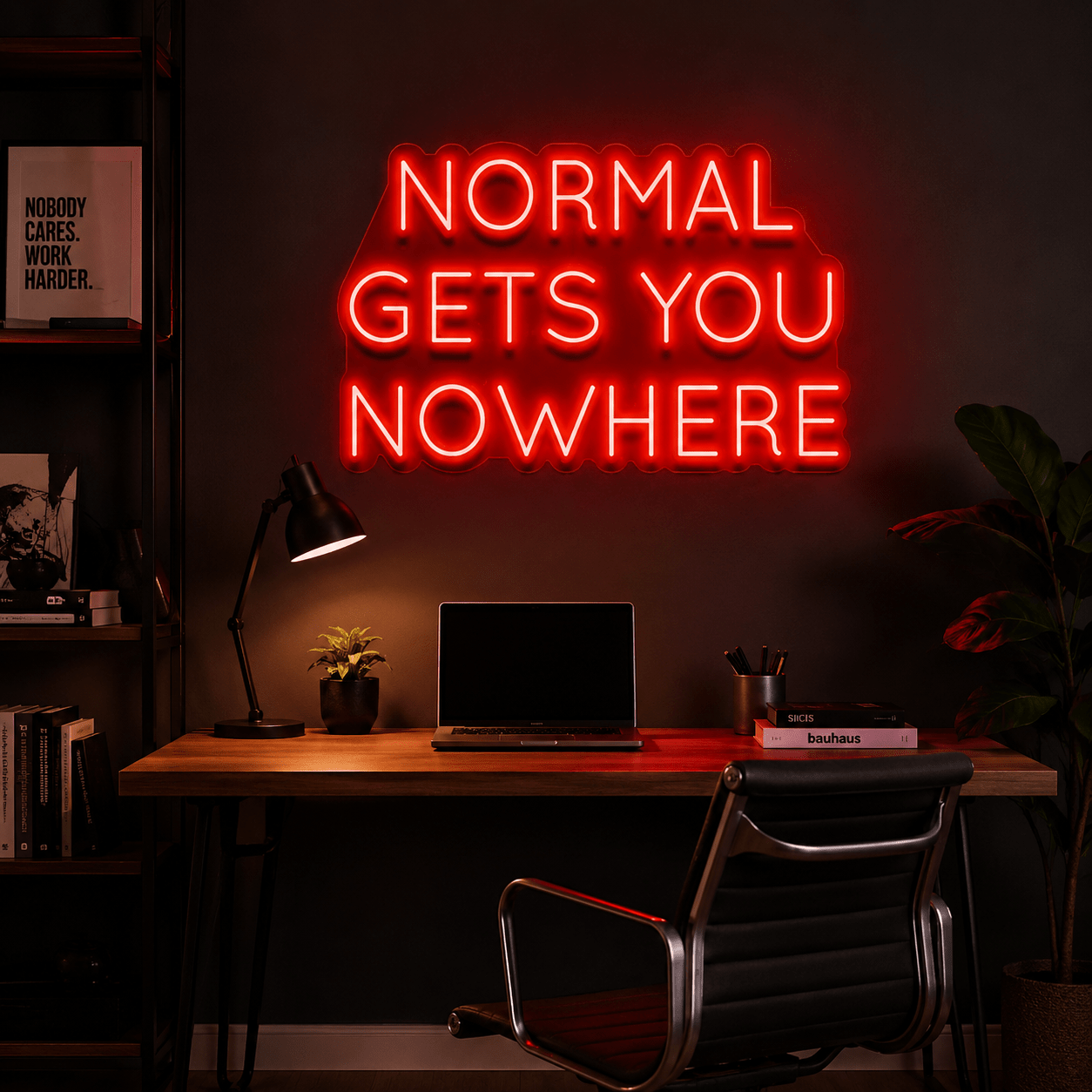 Normal Gets You Nowhere Wall Decor LED Neon Sign - Shineneon