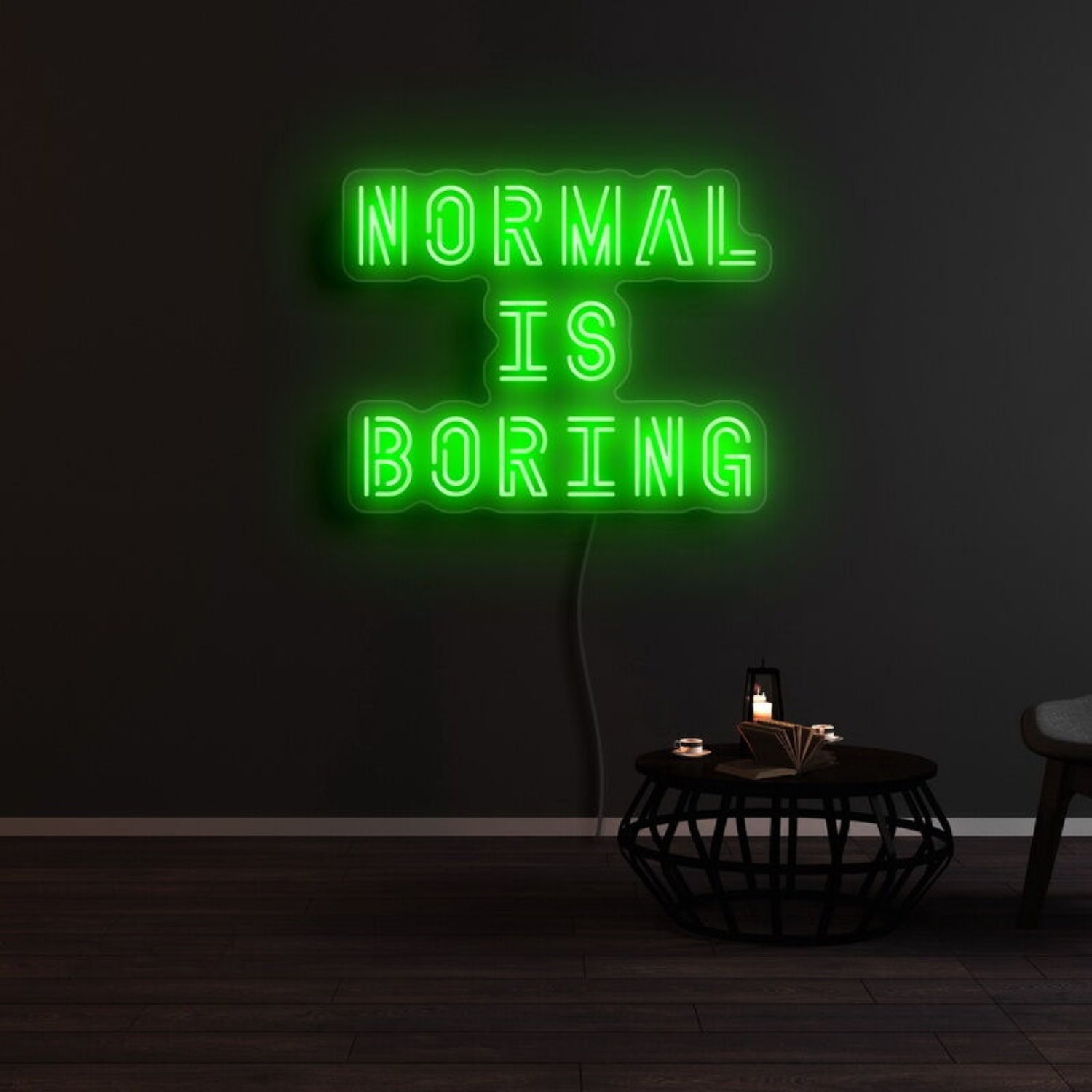 Normal Is Boring Led Neon Sign | Shineneon