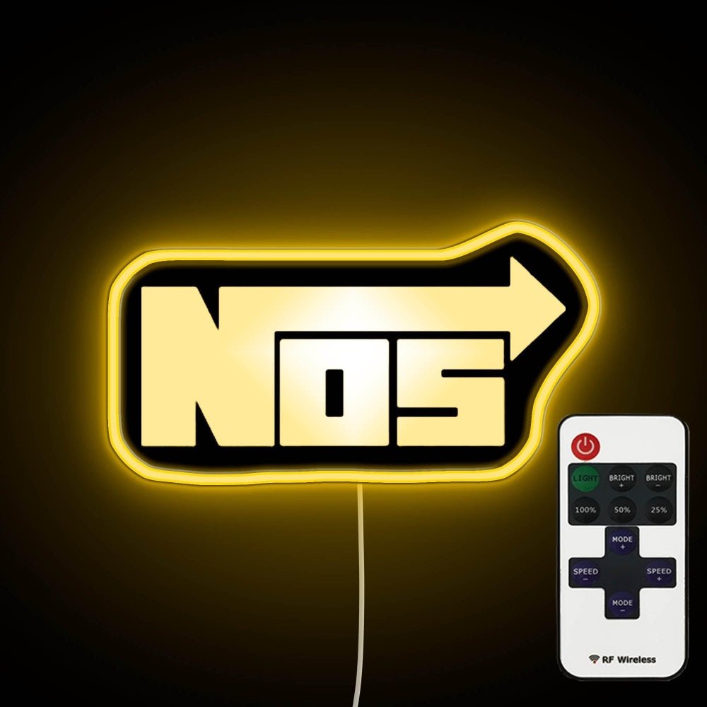 Nos Logo Neon Sign - Shineneon