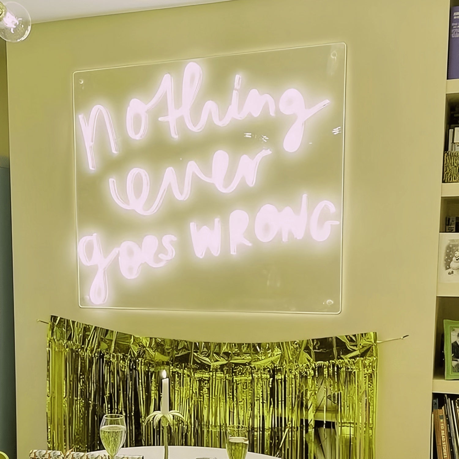 Not Drinking Is Only Going To Make It Worse Neon Sign | Shineneon