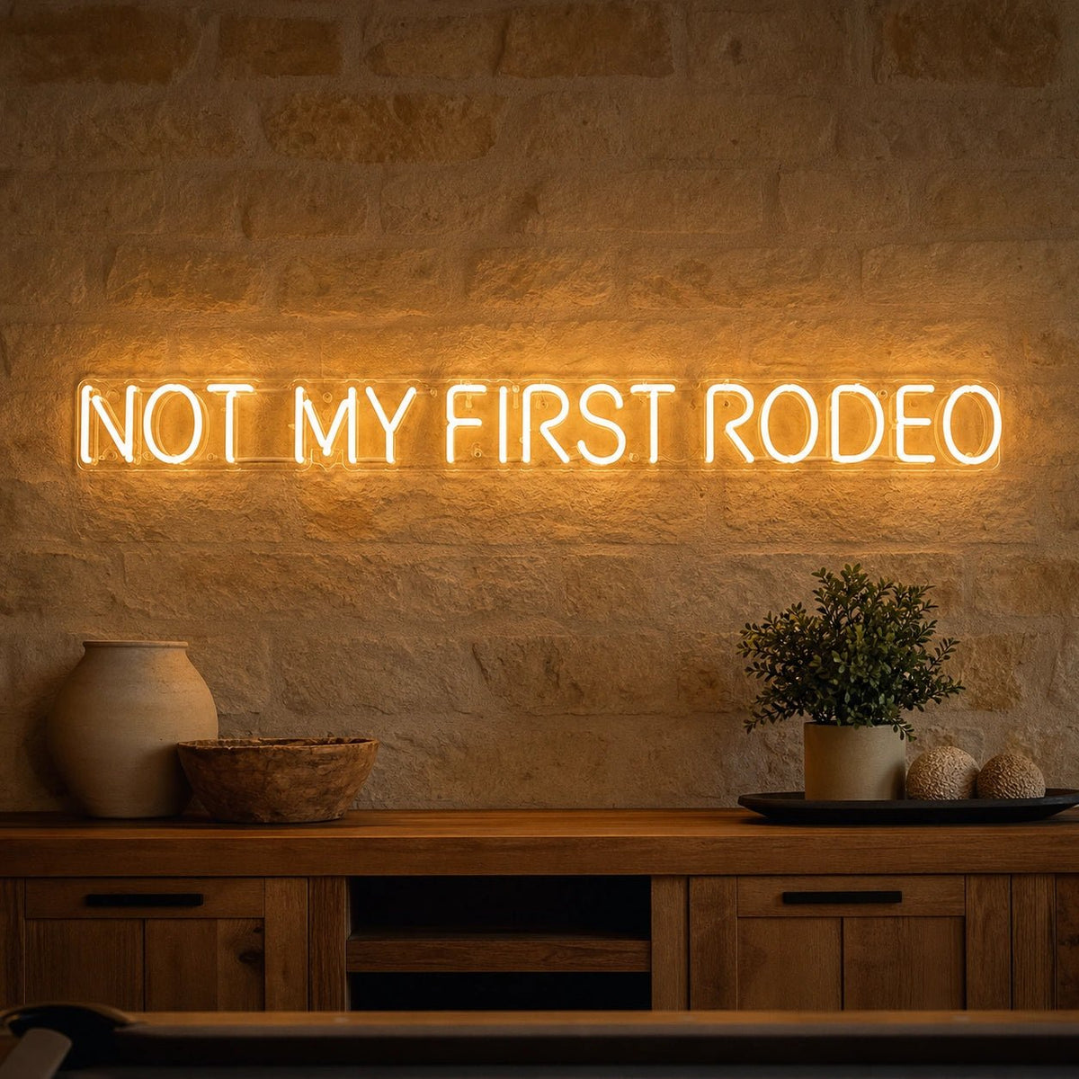 Not My First Rodeo LED Neon Sign - Shineneon