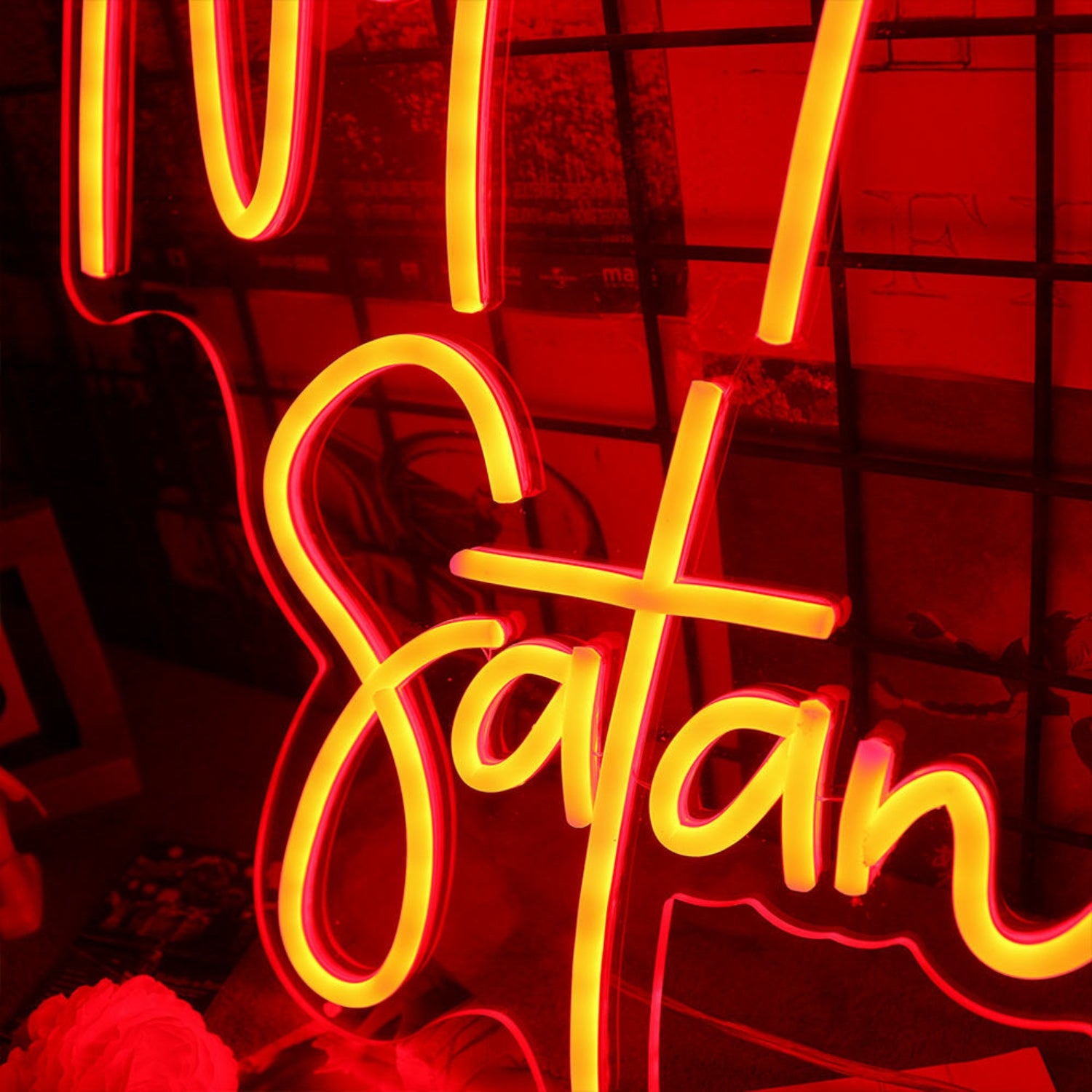 Not Today Satan Led Neon Sign | Shineneon
