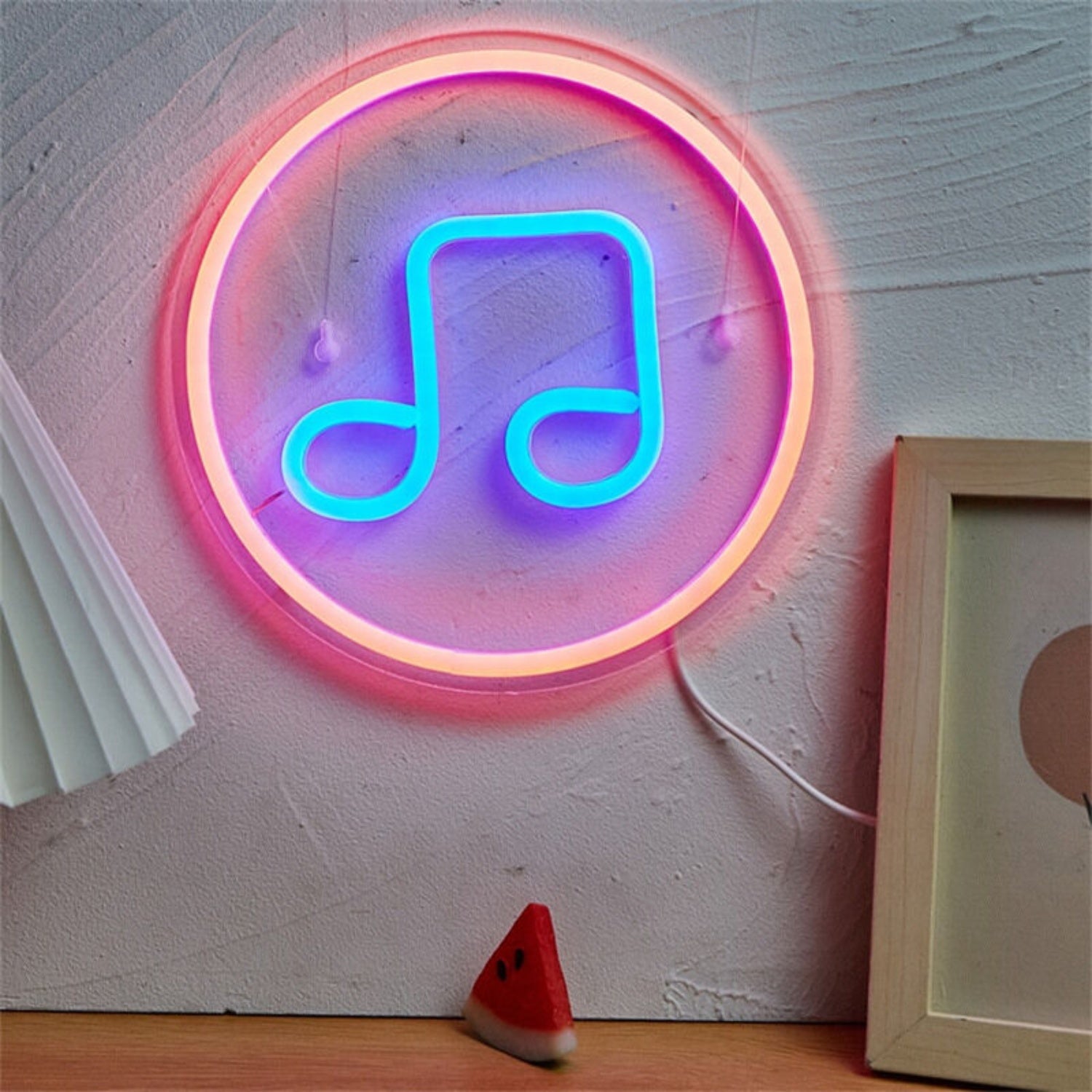 Note Led Neon Sign Home Decor Bars And Music Events | Shineneon