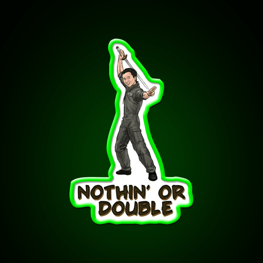 Nothin Or Double Asian Cultural Led Neon Sign Rgb Color - Shineneon