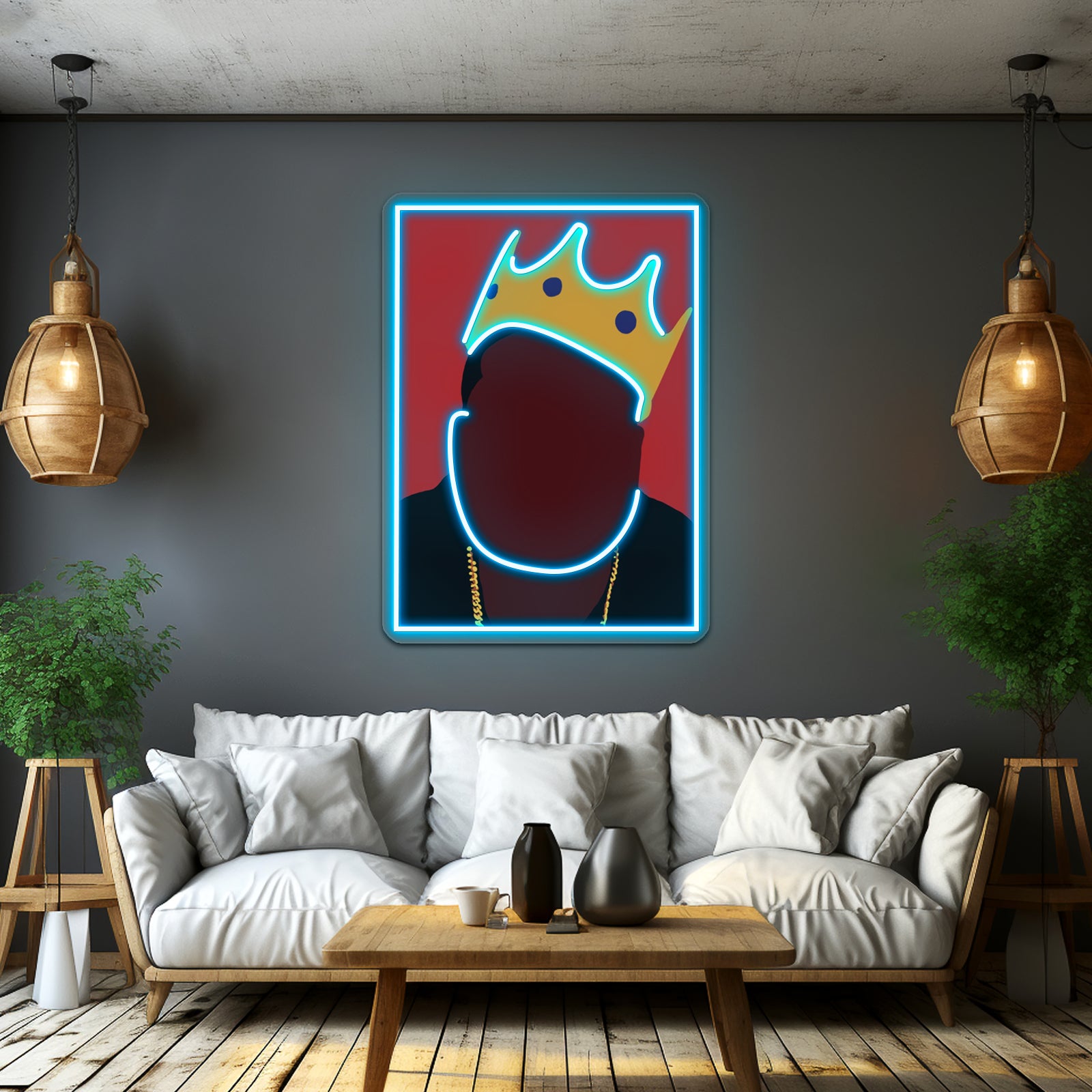 Notorious Big Artwork Business Led Sign | Shineneon