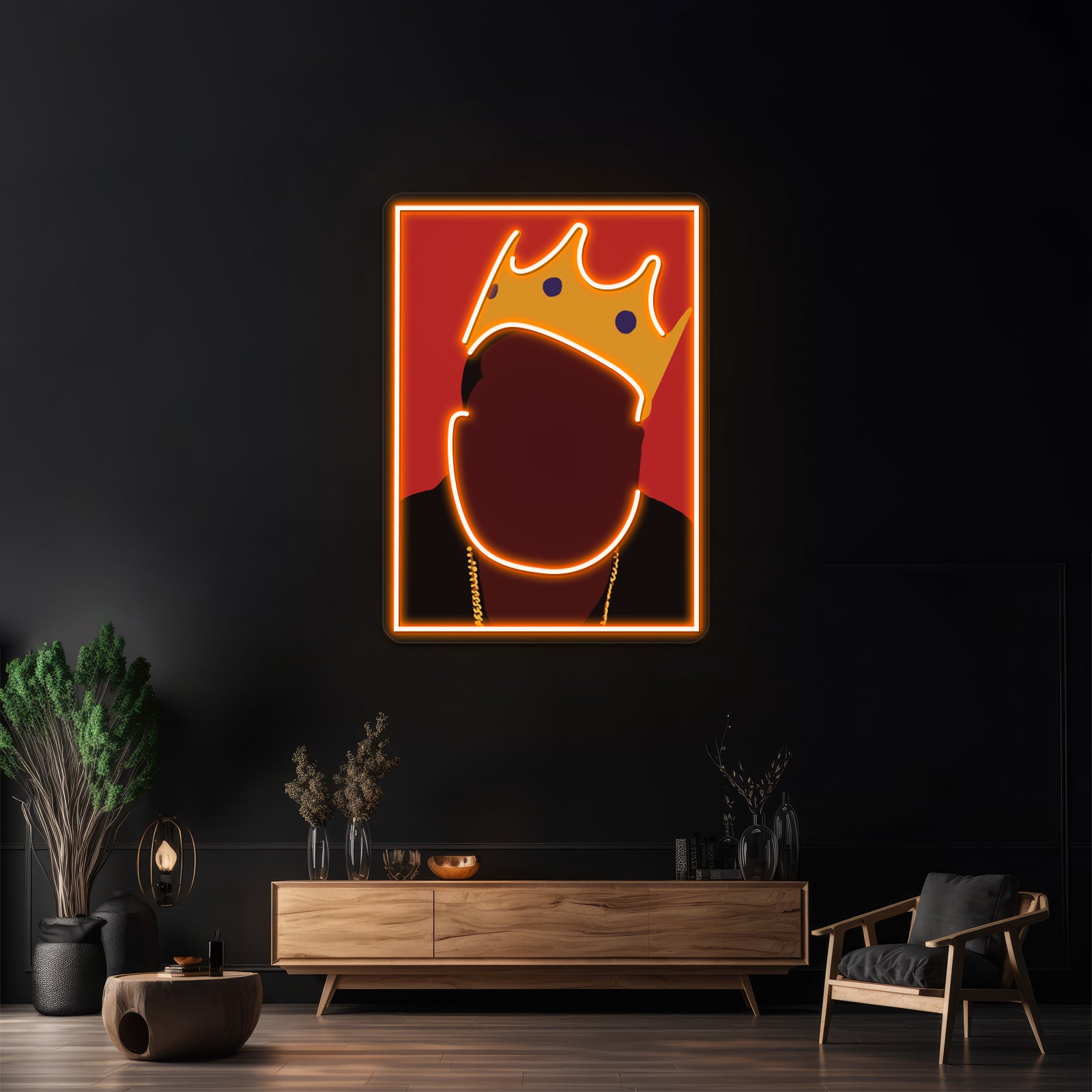 Notorious Big Artwork Business Led Sign | Shineneon