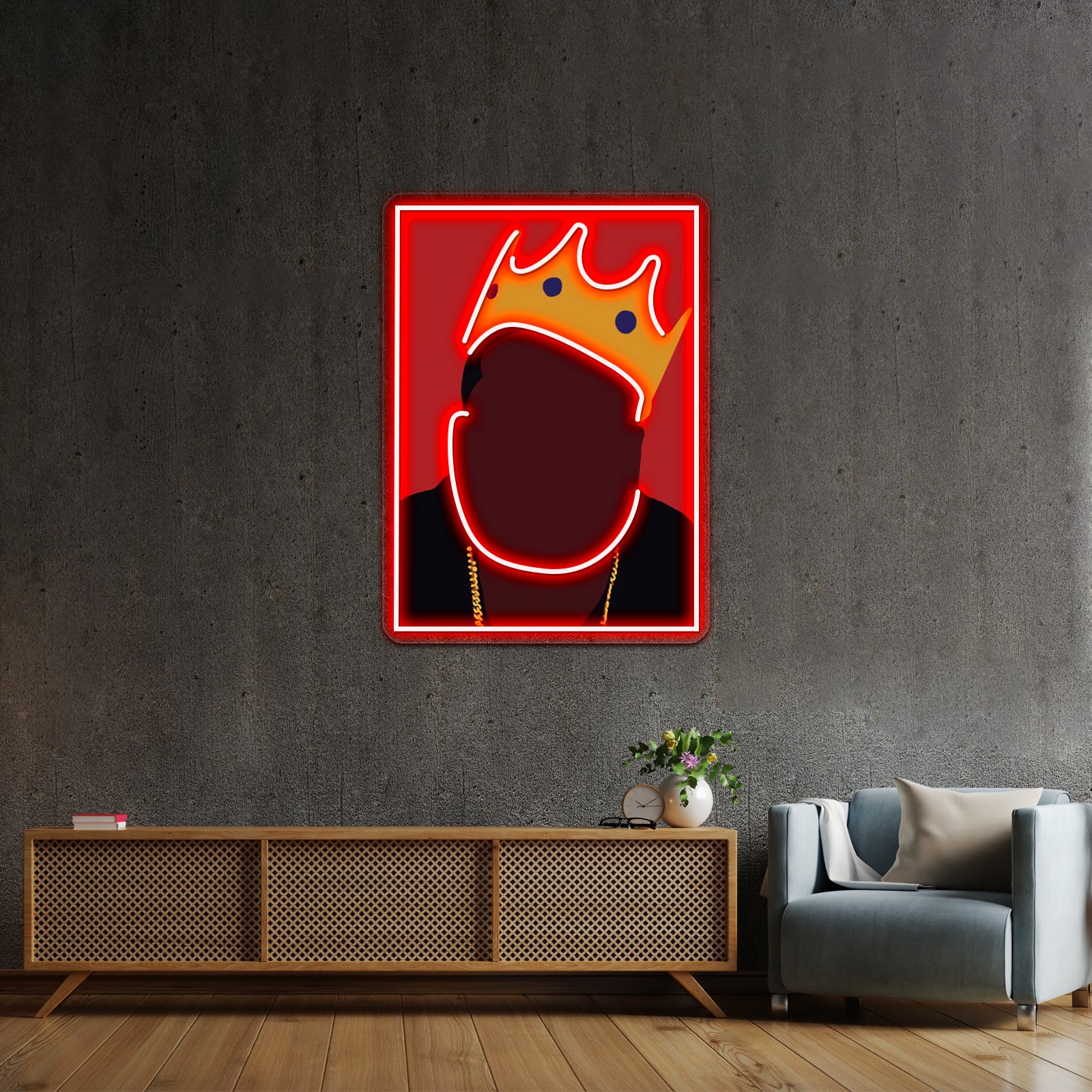 Notorious Big Artwork Business Led Sign | Shineneon