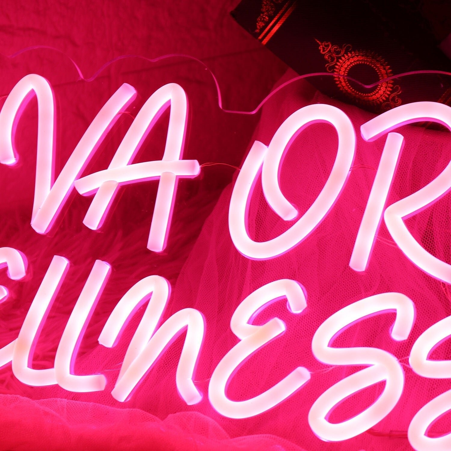 Nova Organic Wellness Spa Red Led Neon Sign - Shineneon