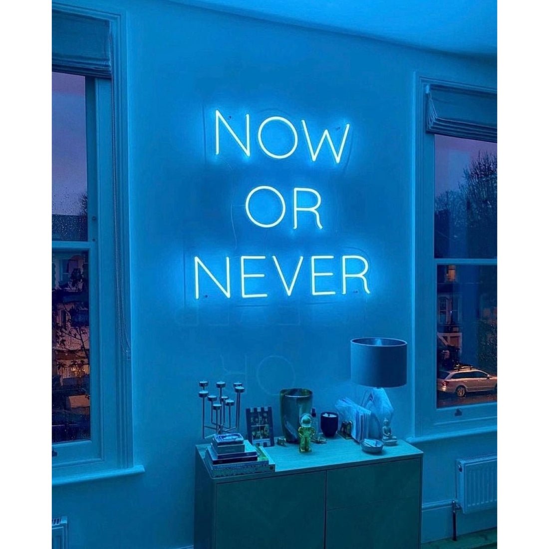 Now Or Never Led Sign Business Neon Sign - Shineneon