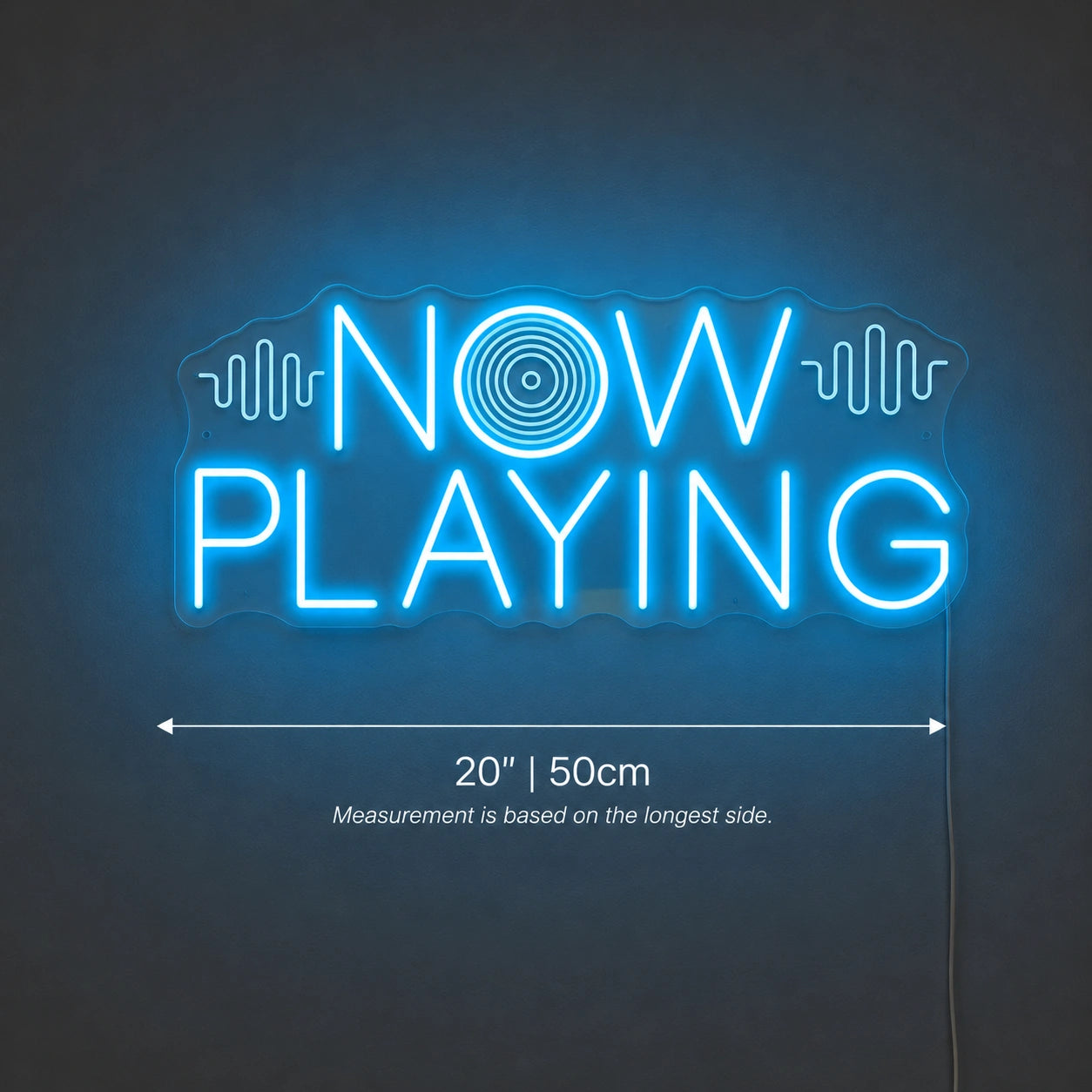 Now Playing Vinyl Neon Sign LED Neon Sign size image