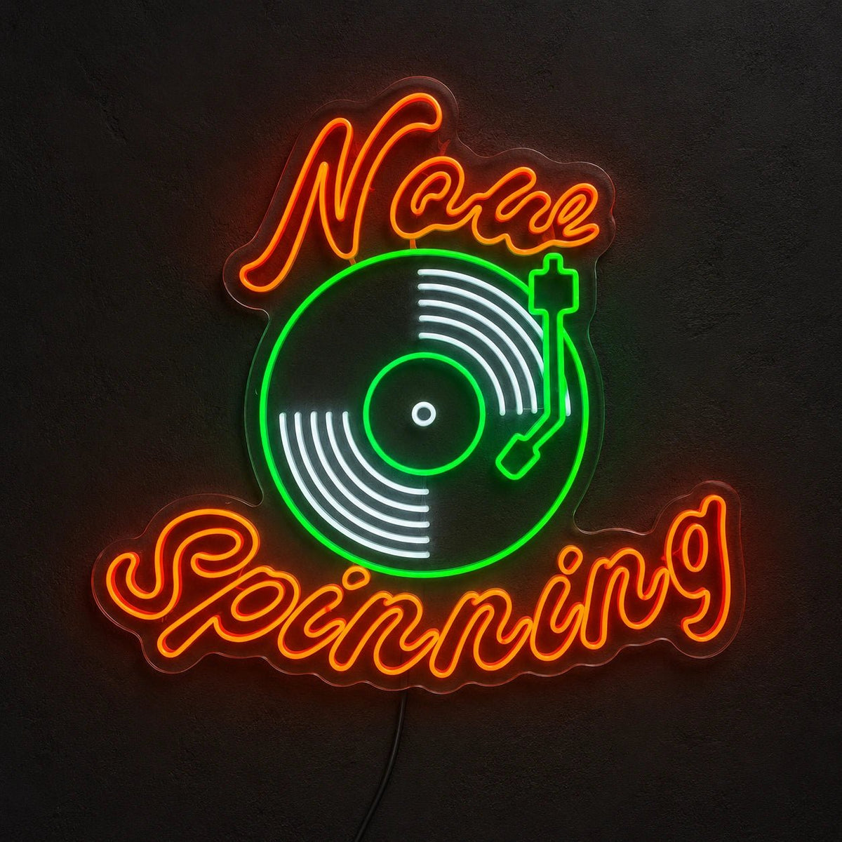 Now Spinning Record Player LED Neon Sign - Shineneon