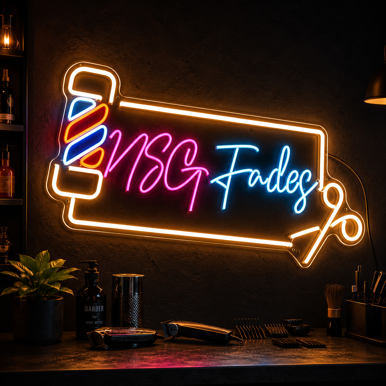 Nsg Fades LED Neon Sign - 01 Original Product Image