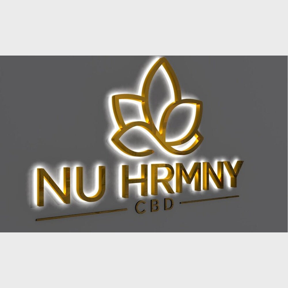 Nu Hamny Cbd 3D Backlit Channel Letters Led Light Sign - Shineneon