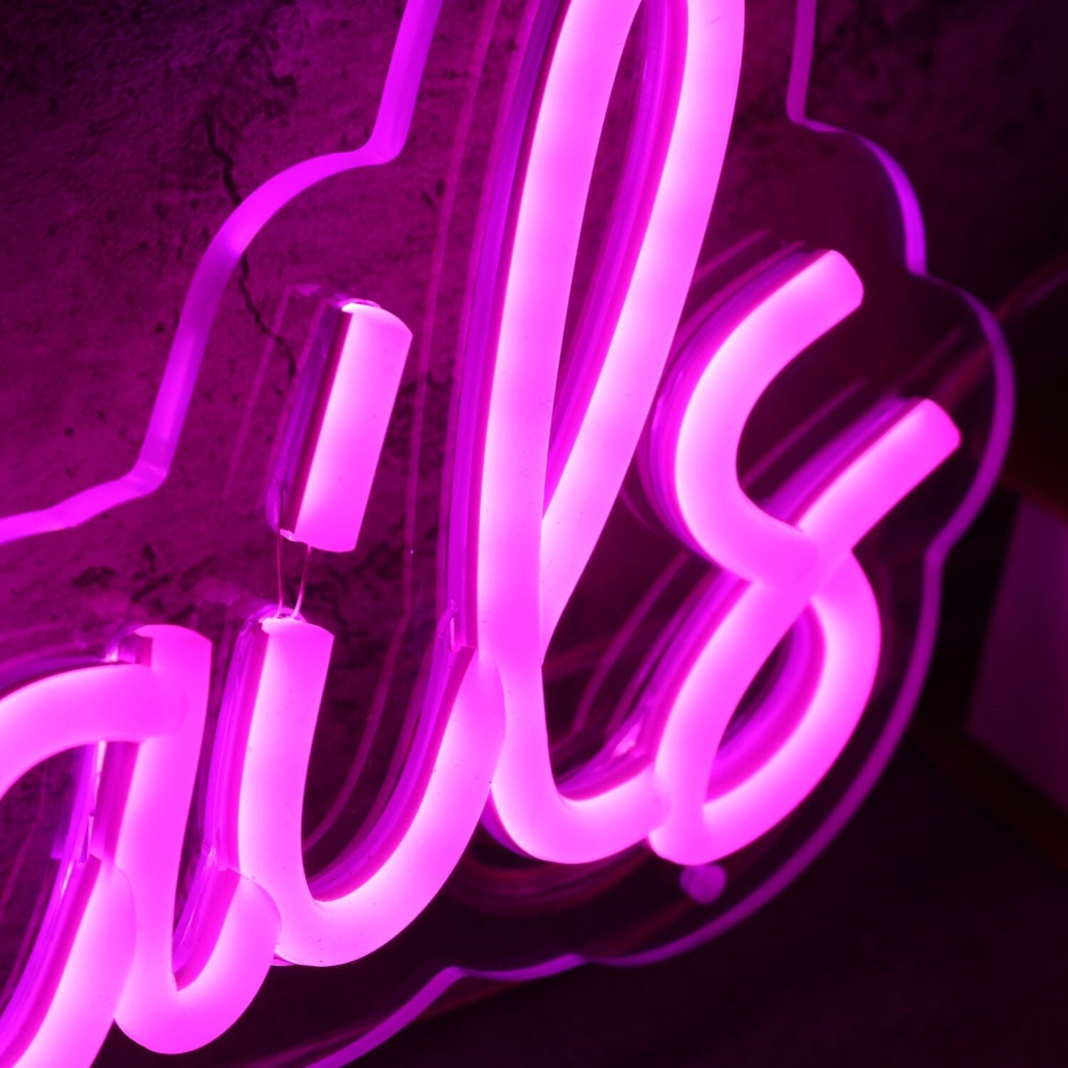 Nubian Nails Pink Led Neon Sign - Shineneon