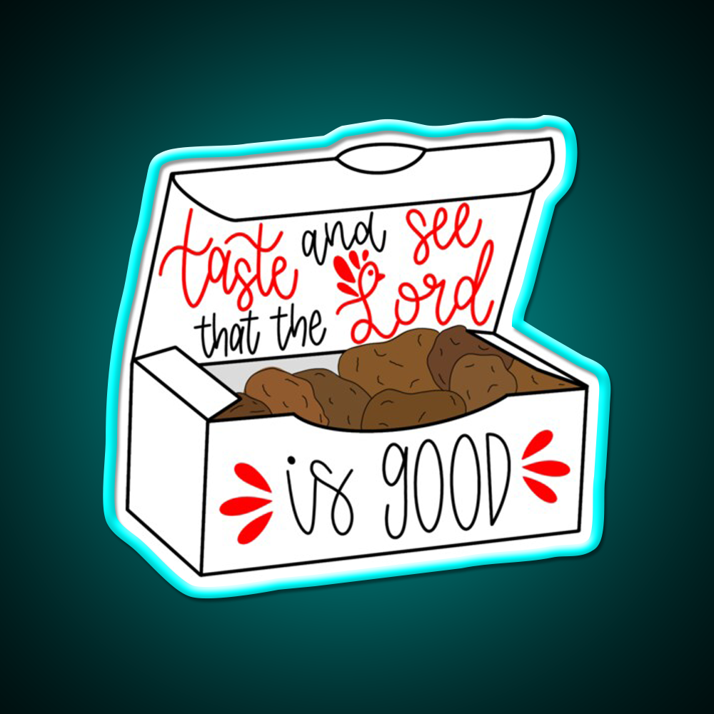 Nuggets Fast Food Led Neon Sign For Burger Place Wall Art Rgb Color