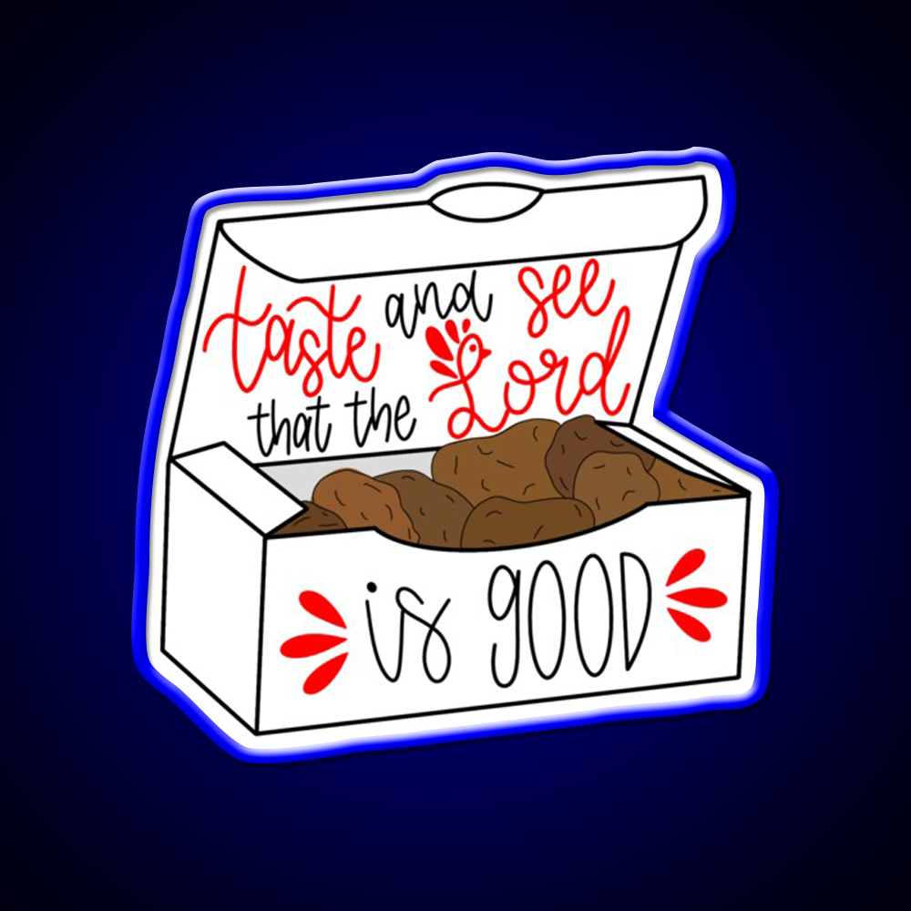 Nuggets Fast Food Led Neon Sign For Burger Place Wall Art Rgb Color