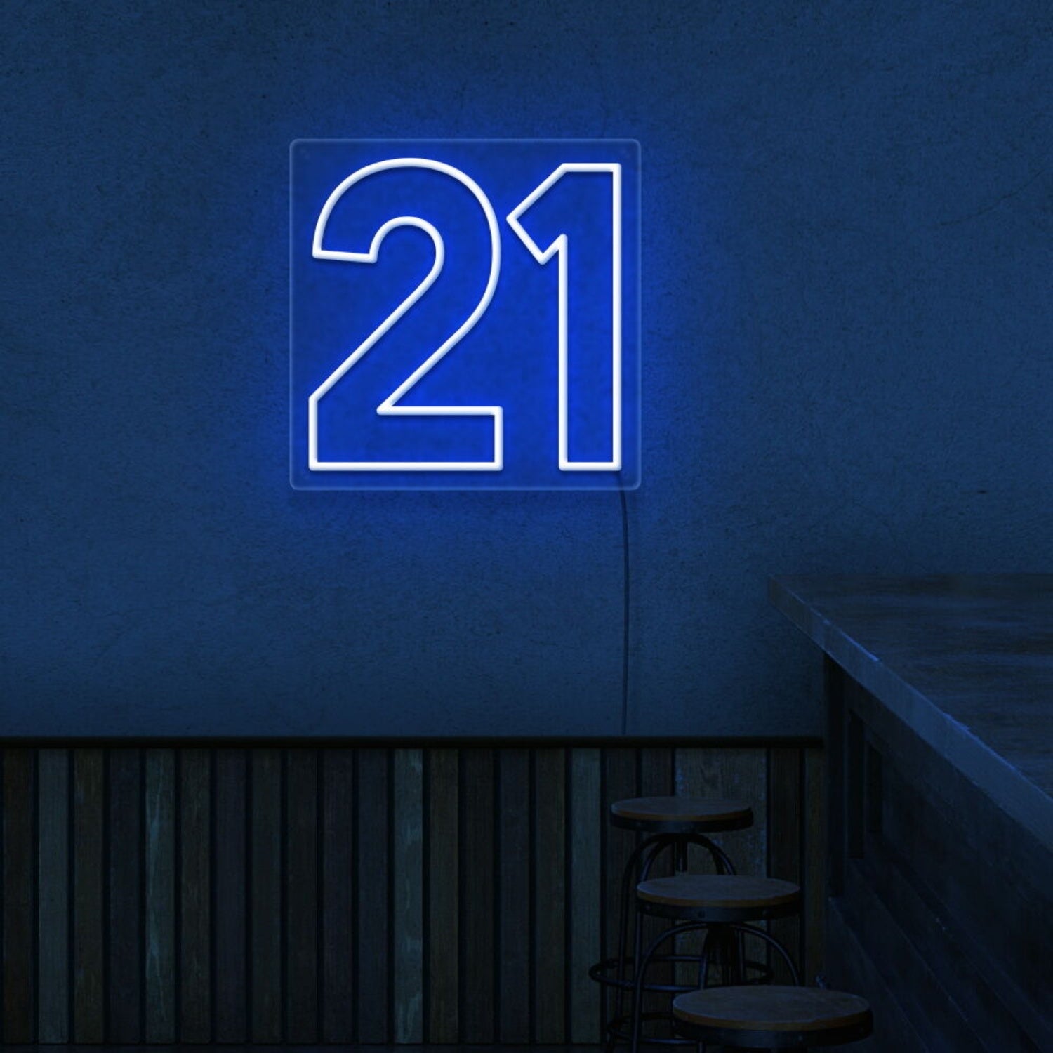 Number 21 Neon Sign | Shineneon