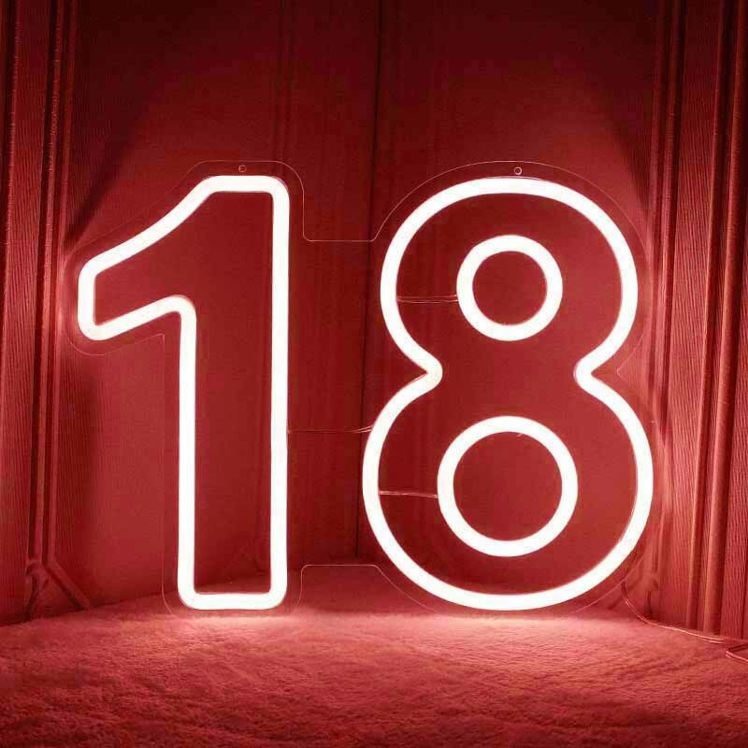Number Birthdays Led Neon Sign | Shineneon