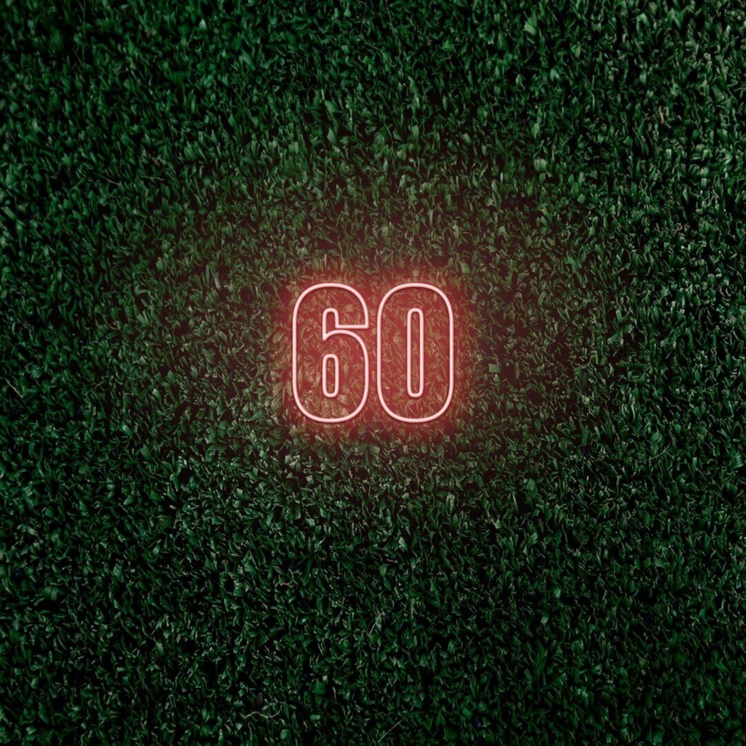 Number Sixty Led Neon Sign | Shineneon