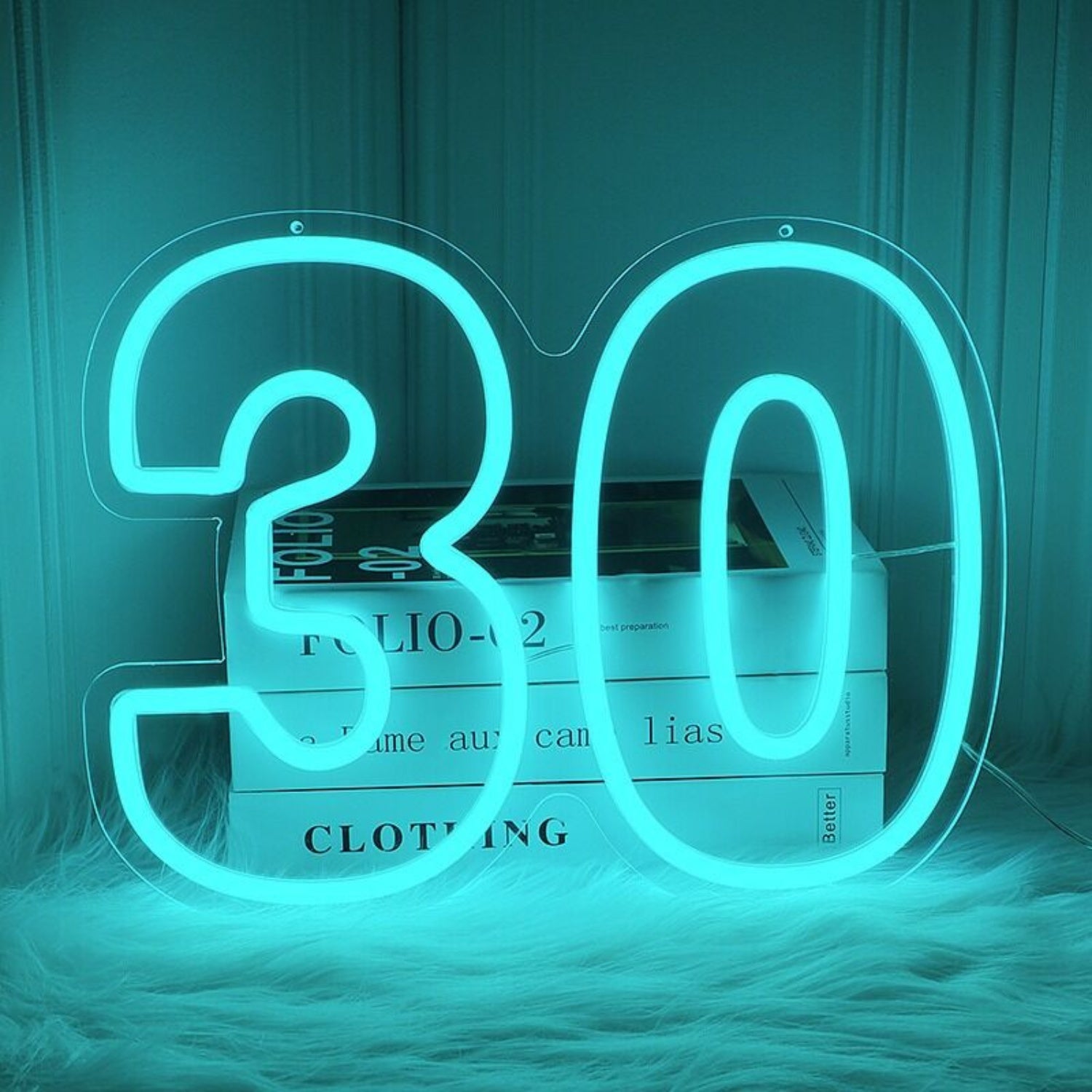 Number Thirty Led Neon Sign | Shineneon