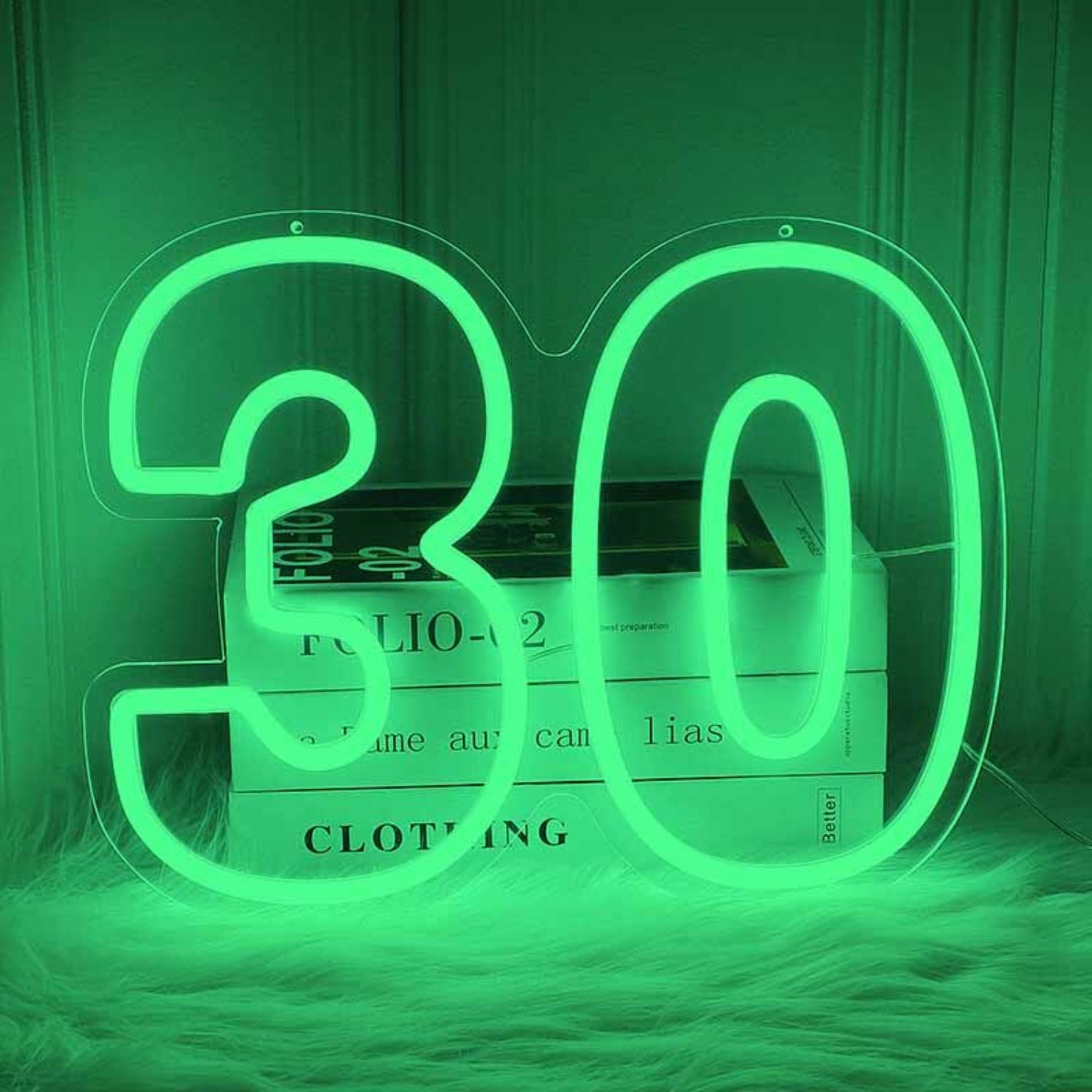 Number Thirty Led Neon Sign | Shineneon