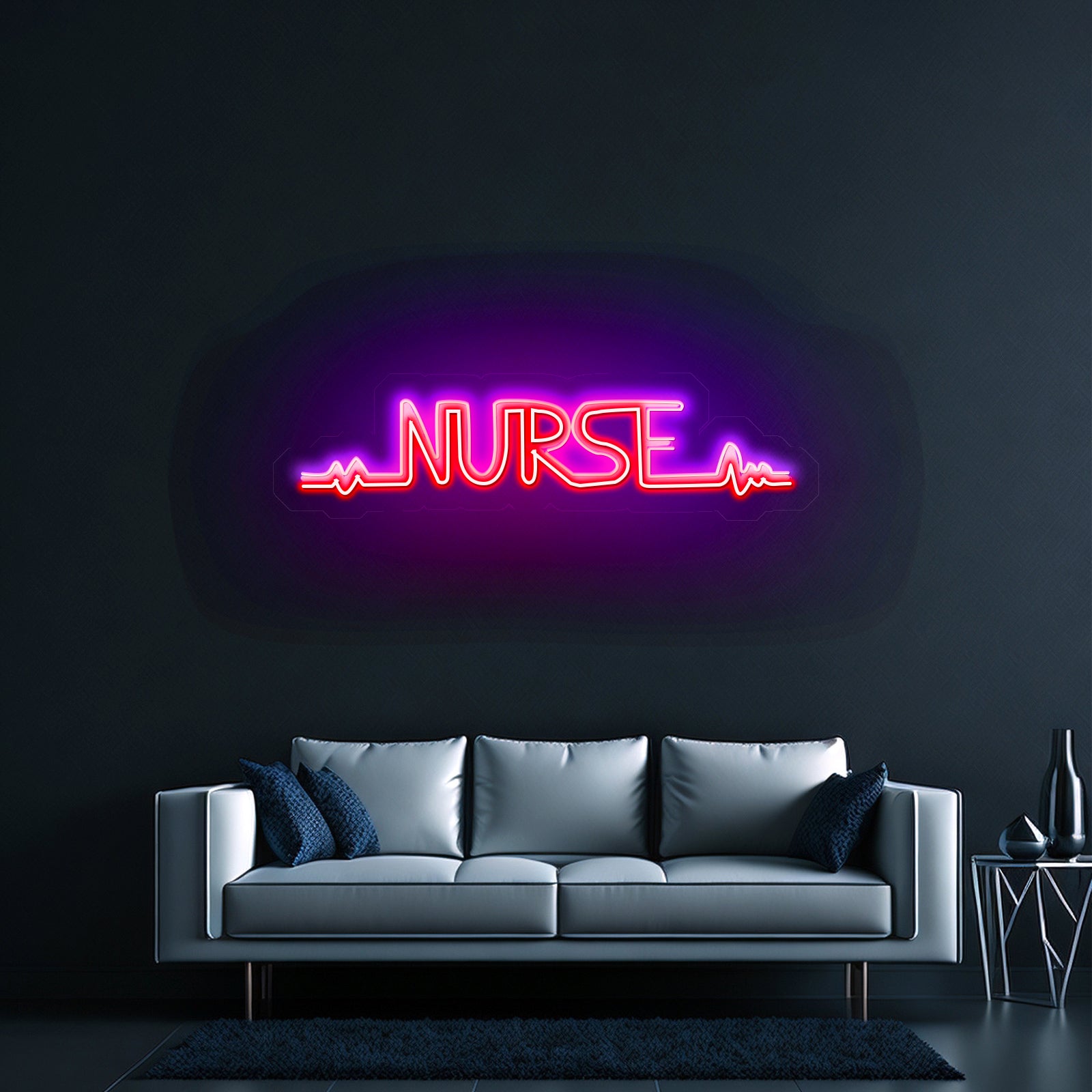 Nurse Artwork Neon Signs For A Bar