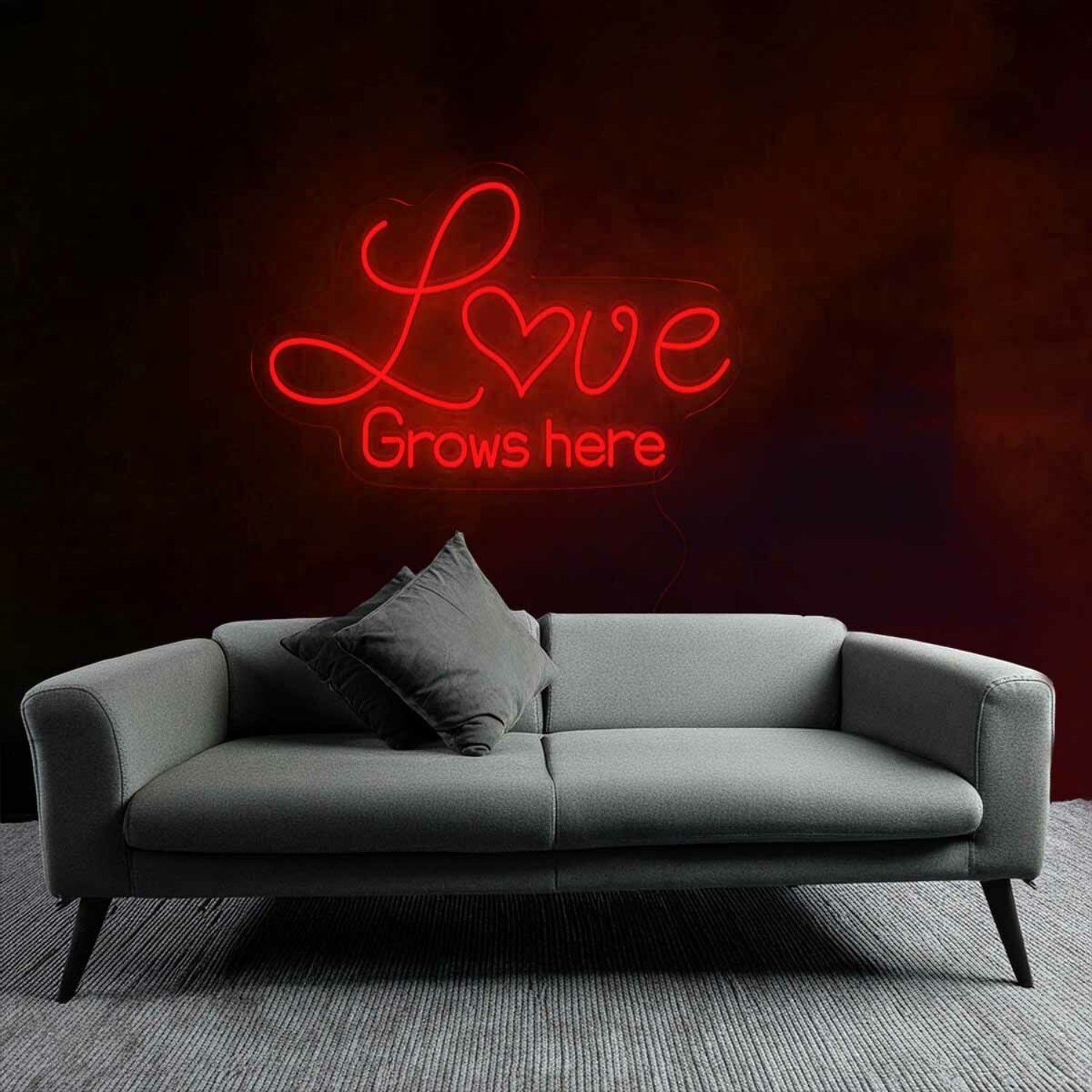 Nurturing Love Grows Here Neon Sign | Shineneon
