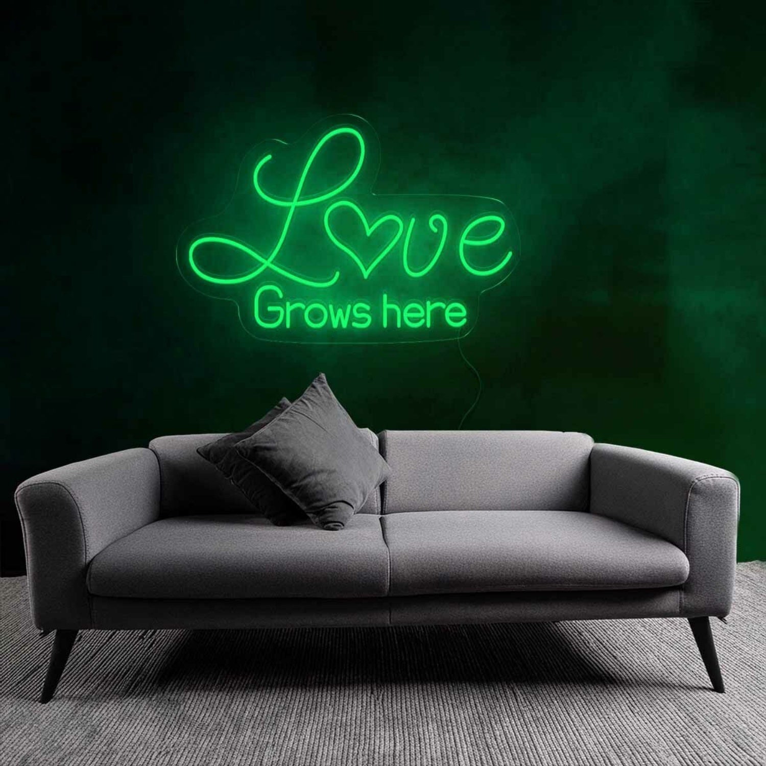 Nurturing Love Grows Here Neon Sign | Shineneon