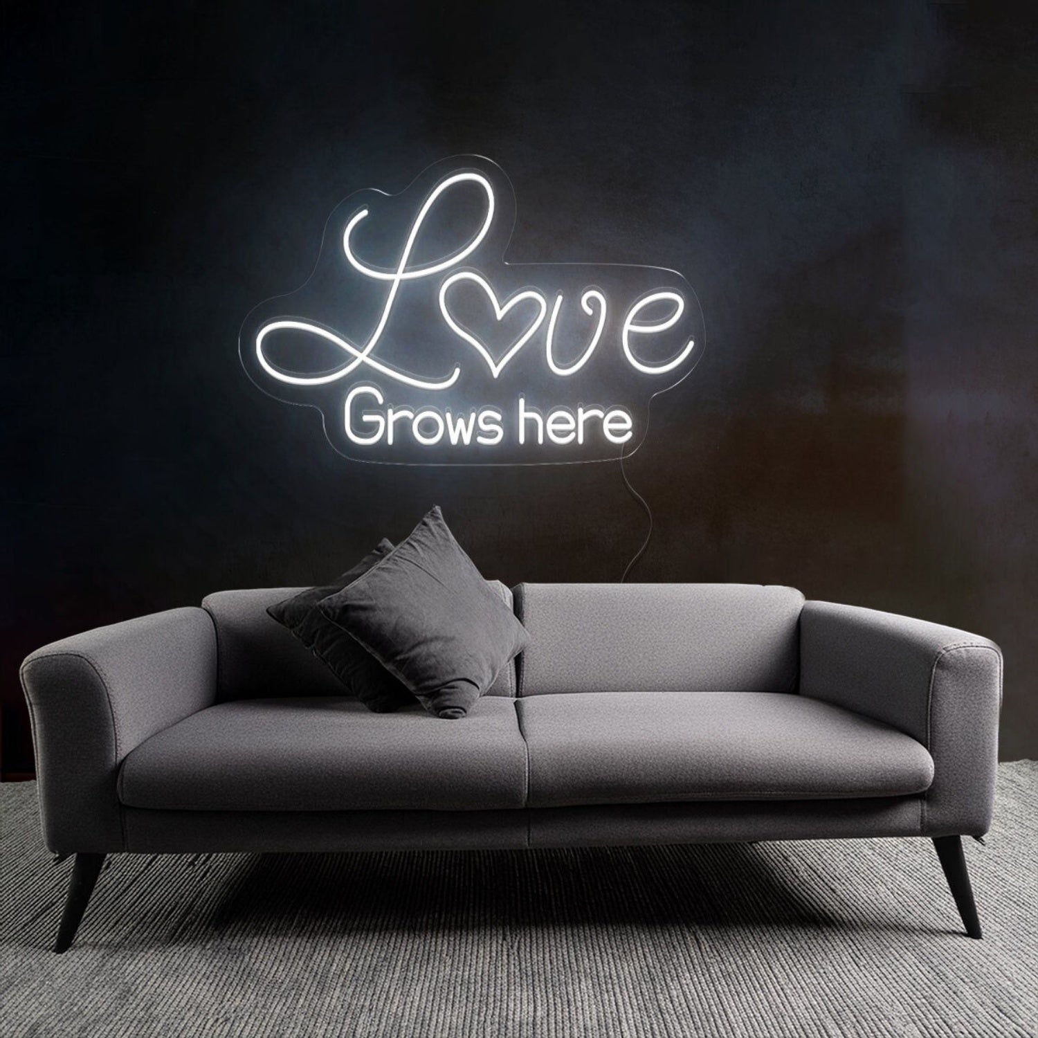 Nurturing Love Grows Here Neon Sign | Shineneon