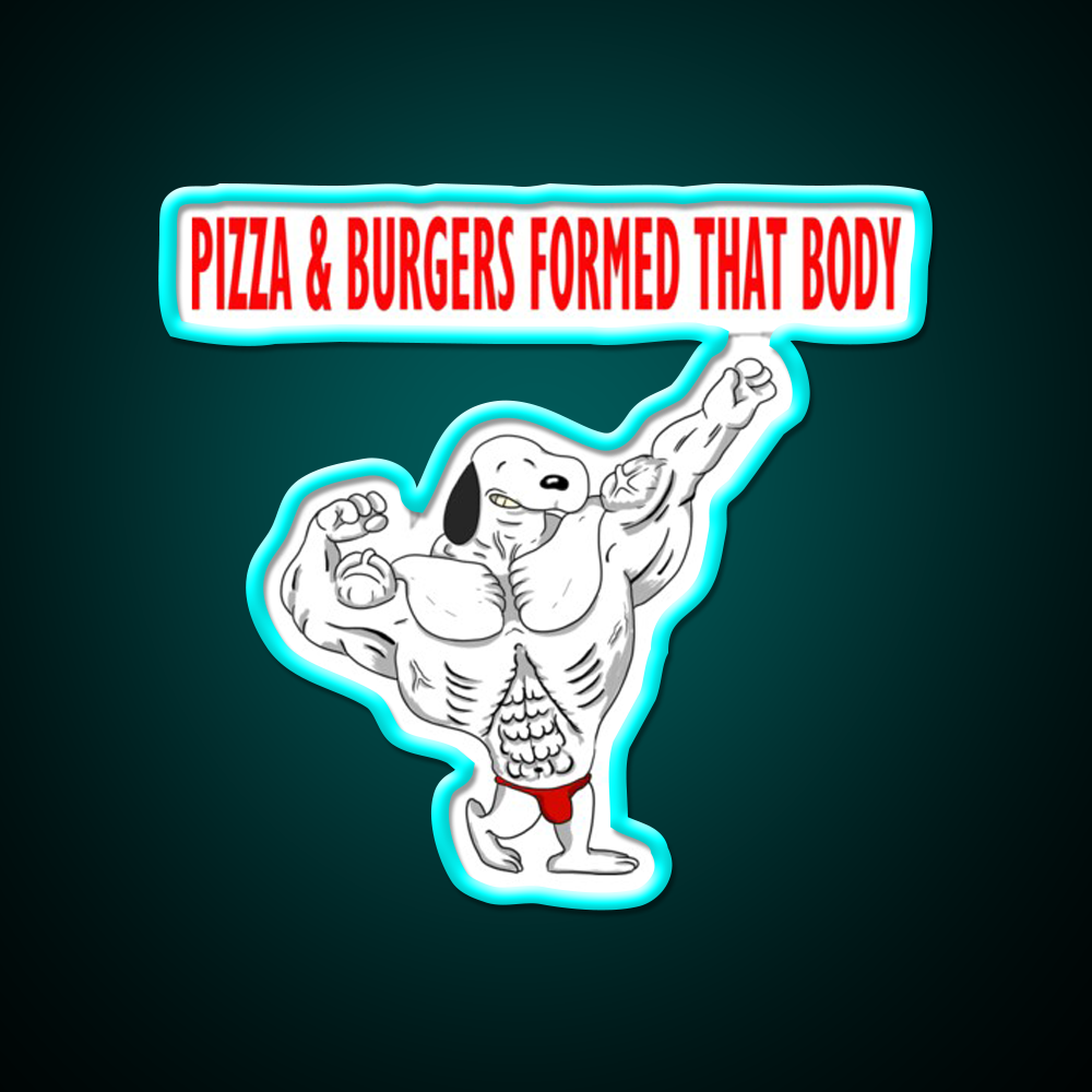 Nutrition Is Everything Gym Fitness Led Neon Sign Rgb Color