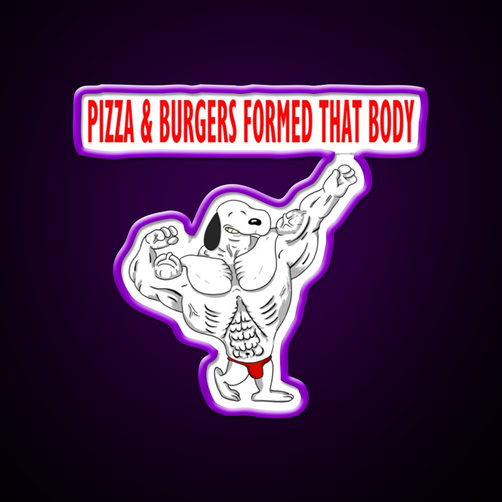 Nutrition Is Everything Gym Fitness Led Neon Sign Rgb Color