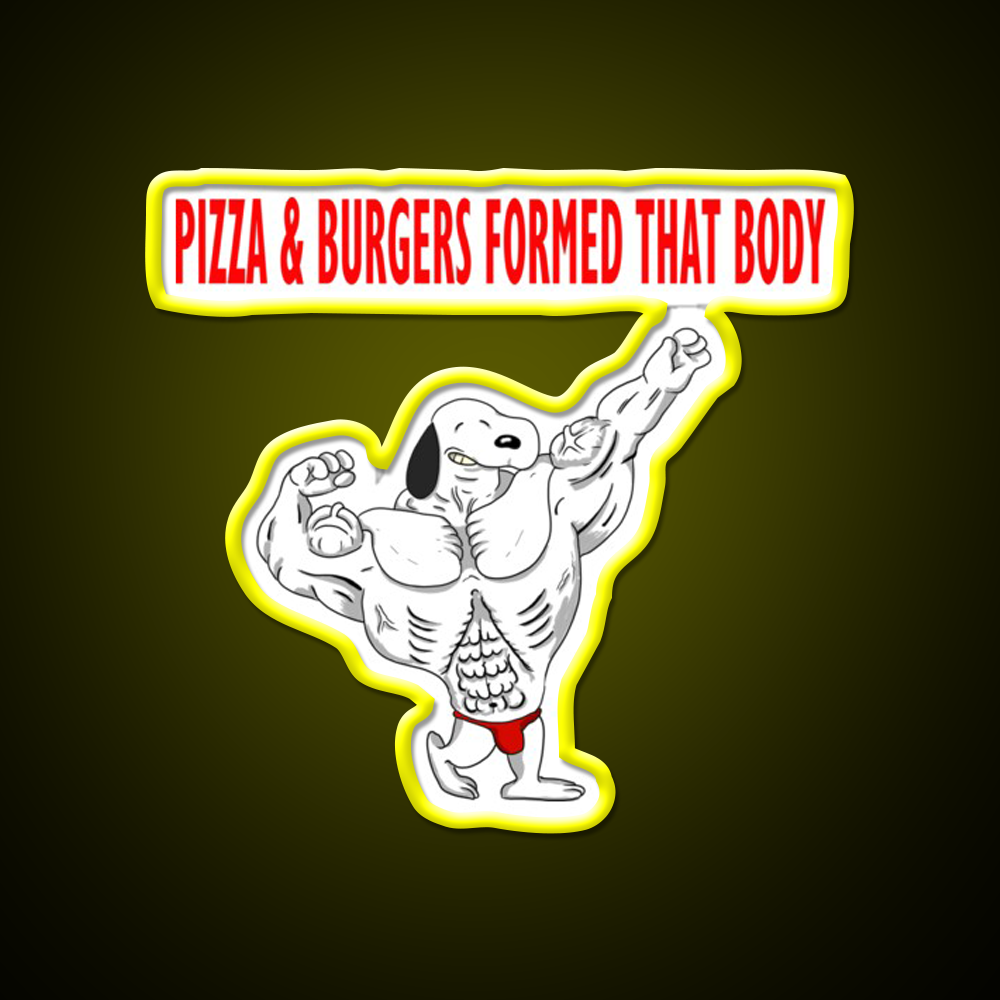 Nutrition Is Everything Gym Fitness Led Neon Sign Rgb Color