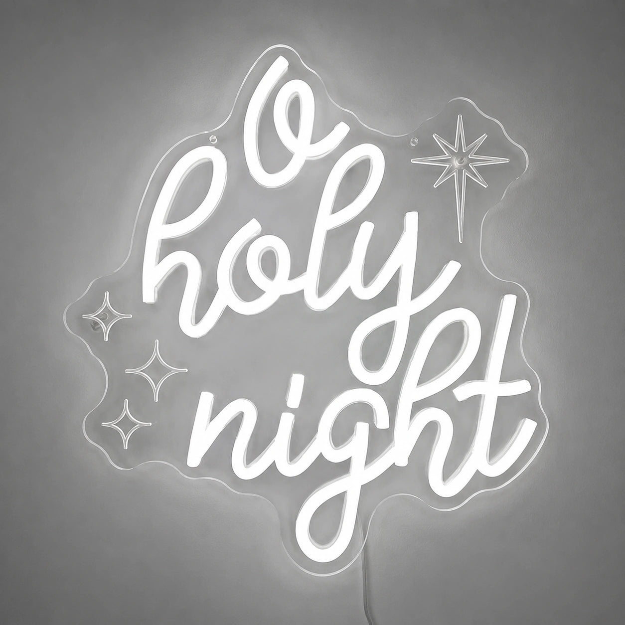O Holy Night Stars LED Neon Sign high-converting product image