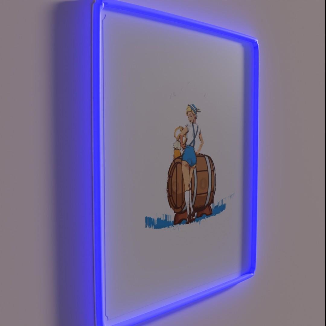 O Zopft Is Oktoberfest Beer German Octoberfest Rgb Led Neon Sign - Shineneon