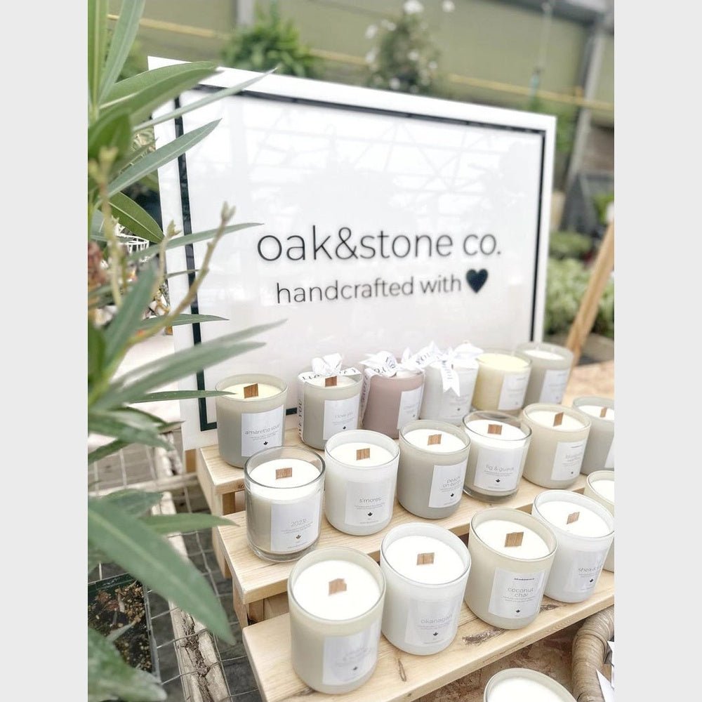 Oak Stone Beauty Acrylic Business Logo Sign - Shineneon