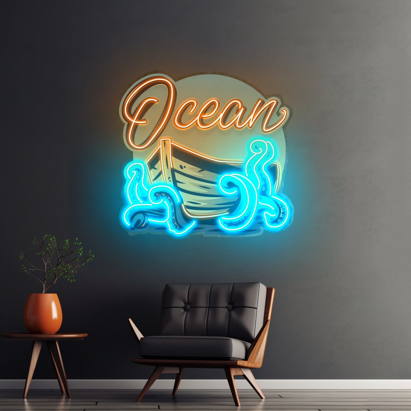 Ocean Labyrinth Led Neon Sign Light Custom Led Signs - Shineneon