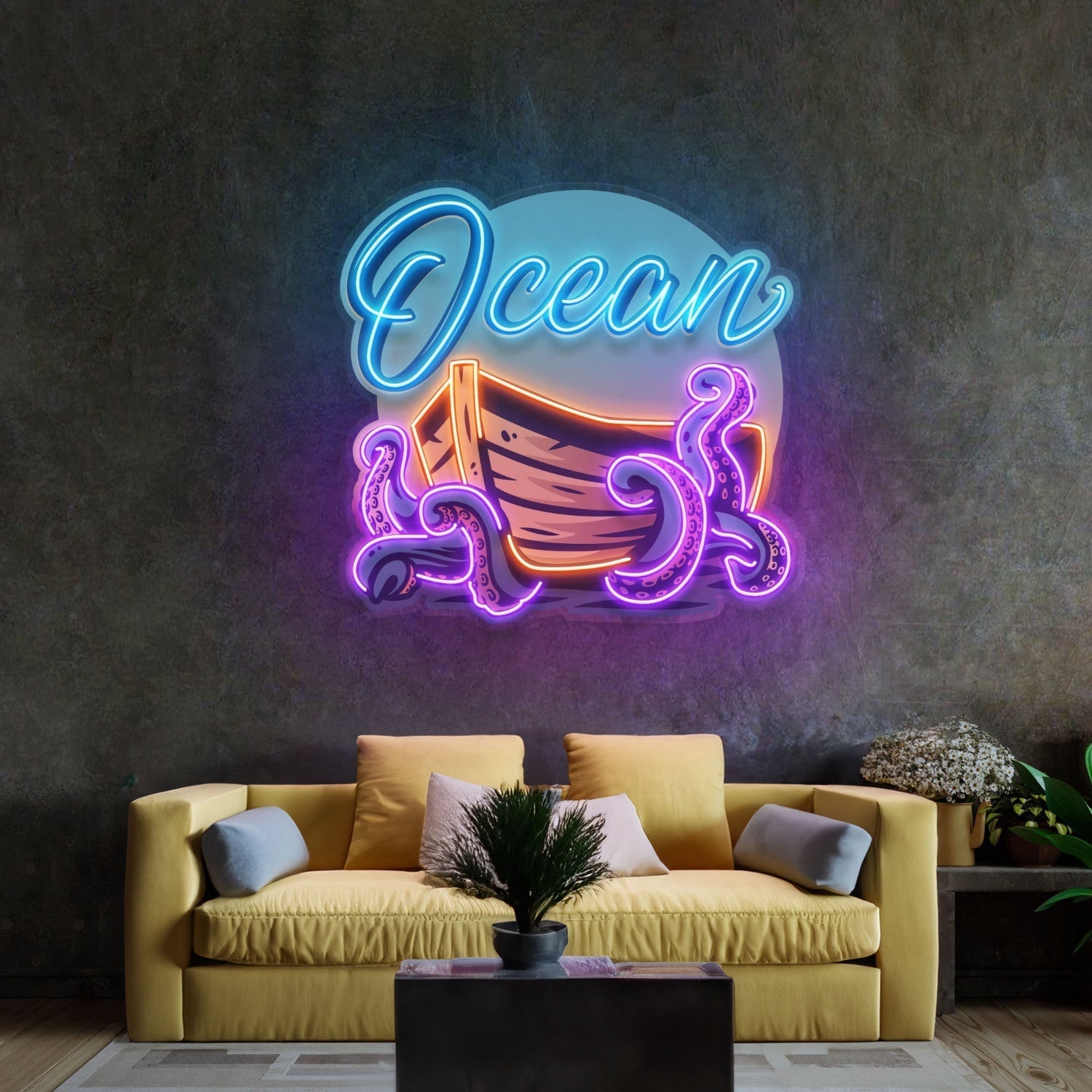 Ocean Labyrinth Led Neon Sign Light Pop Art - Shineneon