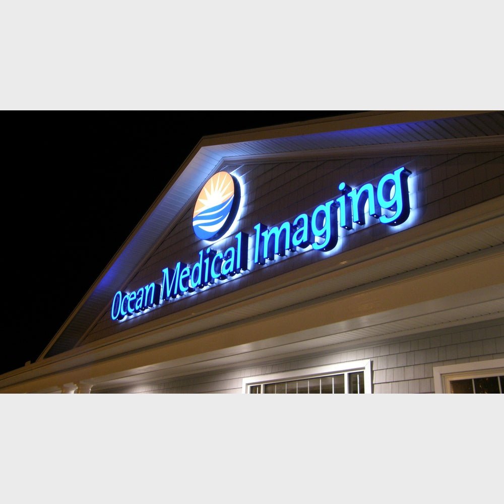 Ocean Medical Imaging 3D Backlit Channel Letters Led Light Sign - Shineneon