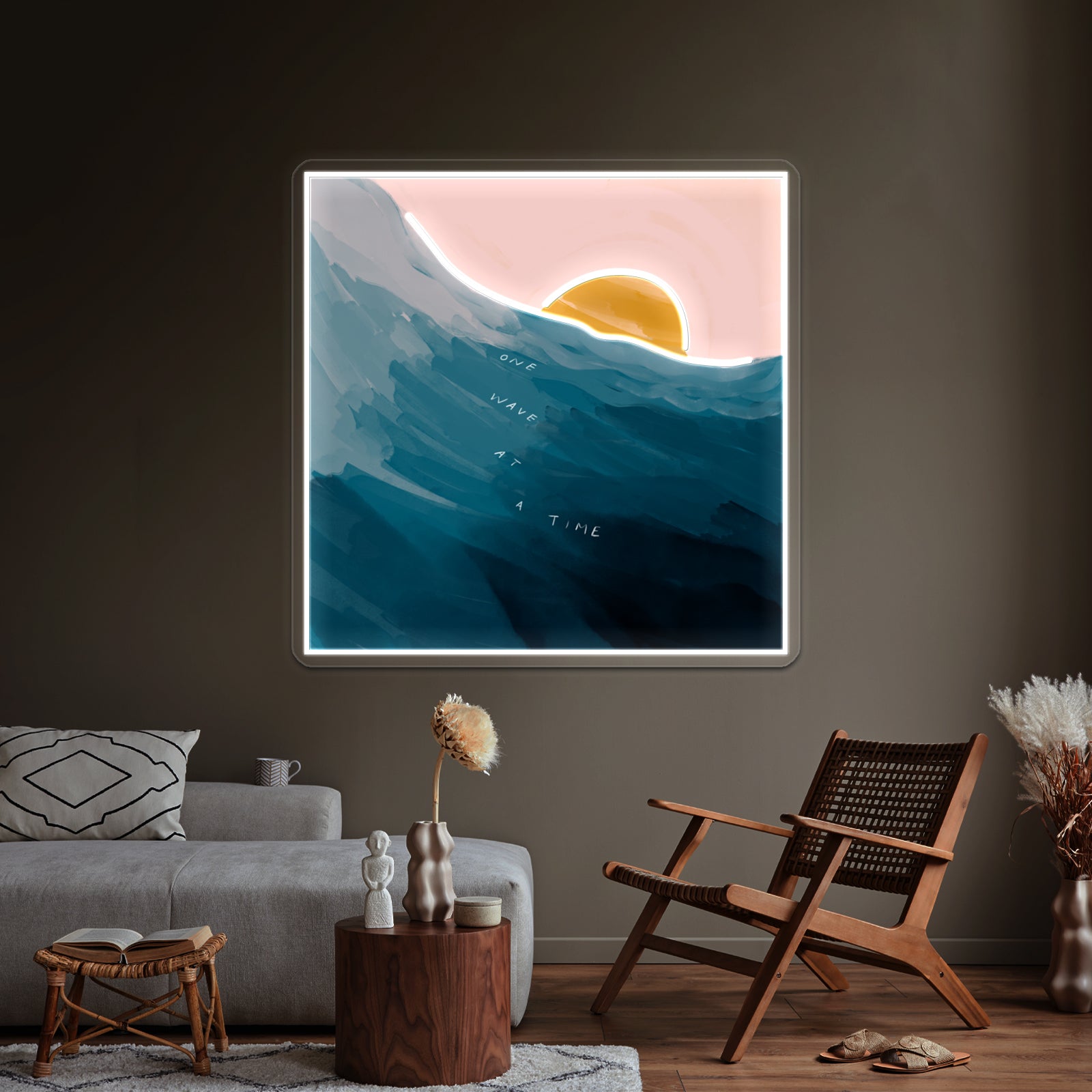 Ocean Sea Inspired Morgan Harper Nichols Wall Artwork Neon Signs | Shineneon