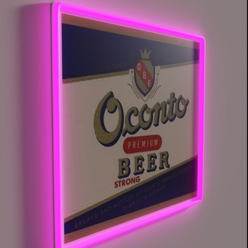 Oconto Premium Beer Rgb Led Neon Sign - Shineneon