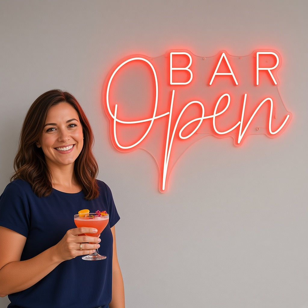 Bar Open LED Neon Sign