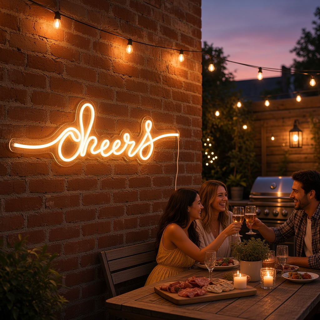 Cheers LED Neon Sign
