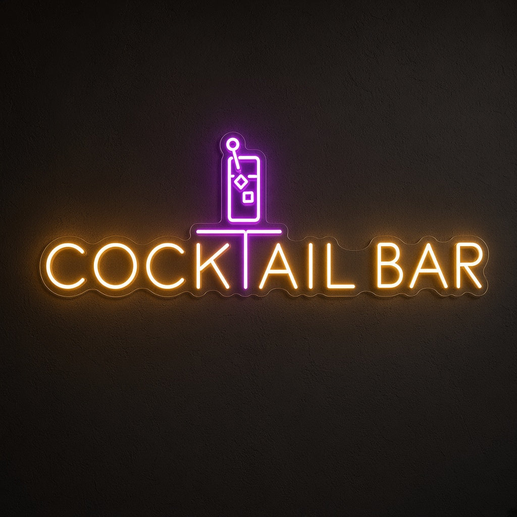 Cocktail Bar LED Neon Sign