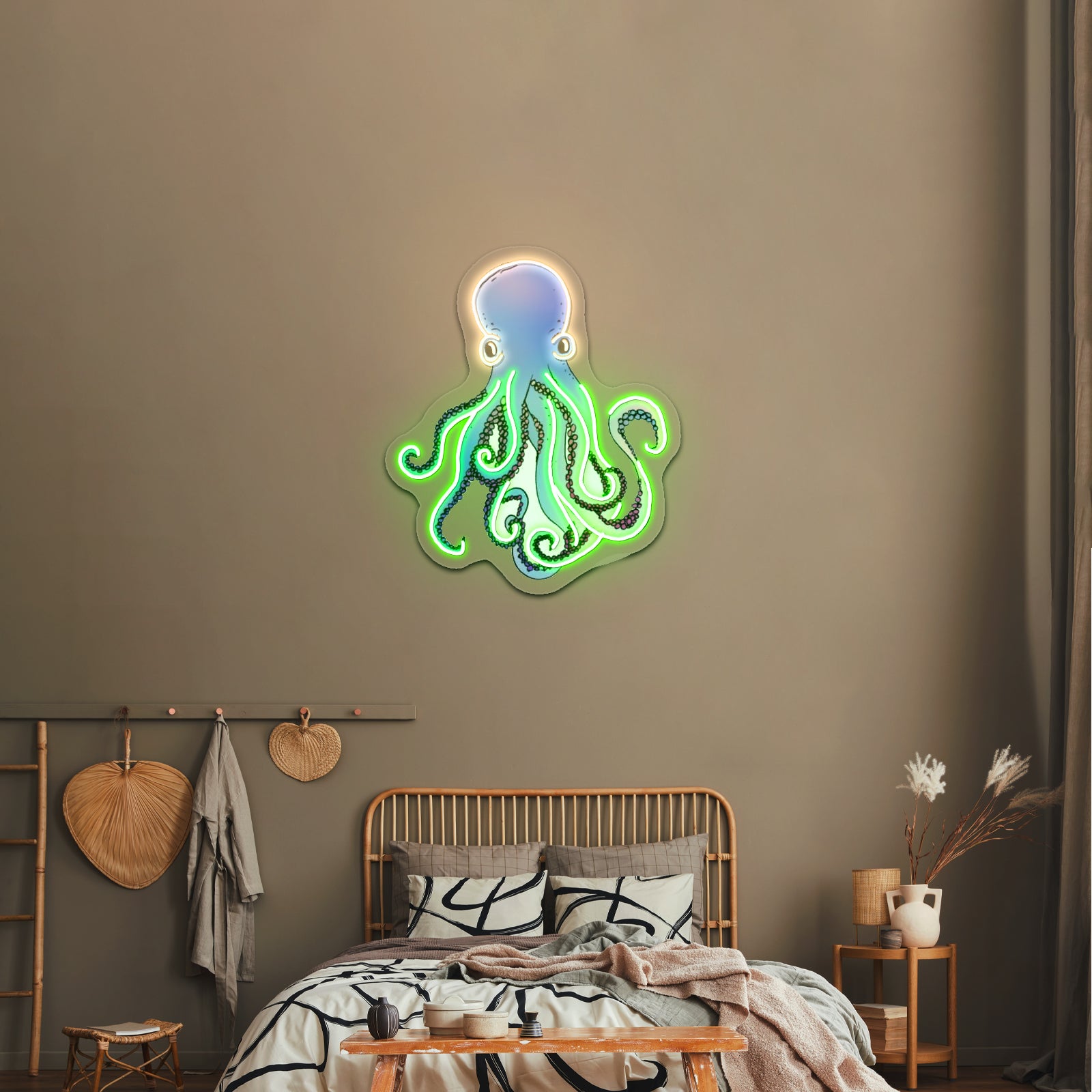 Octopus Artwork Cool Neon Signs