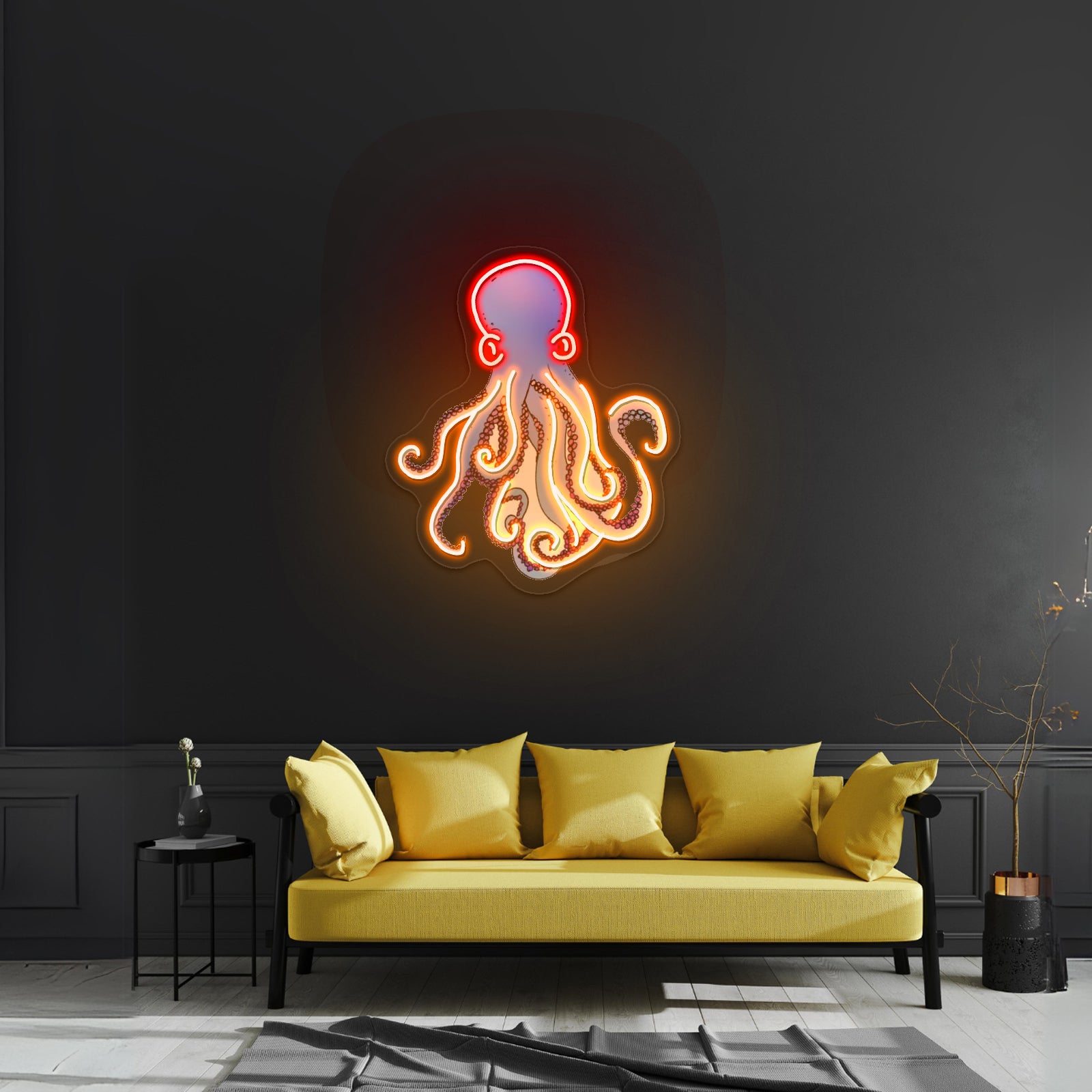 Octopus Artwork Cool Neon Signs