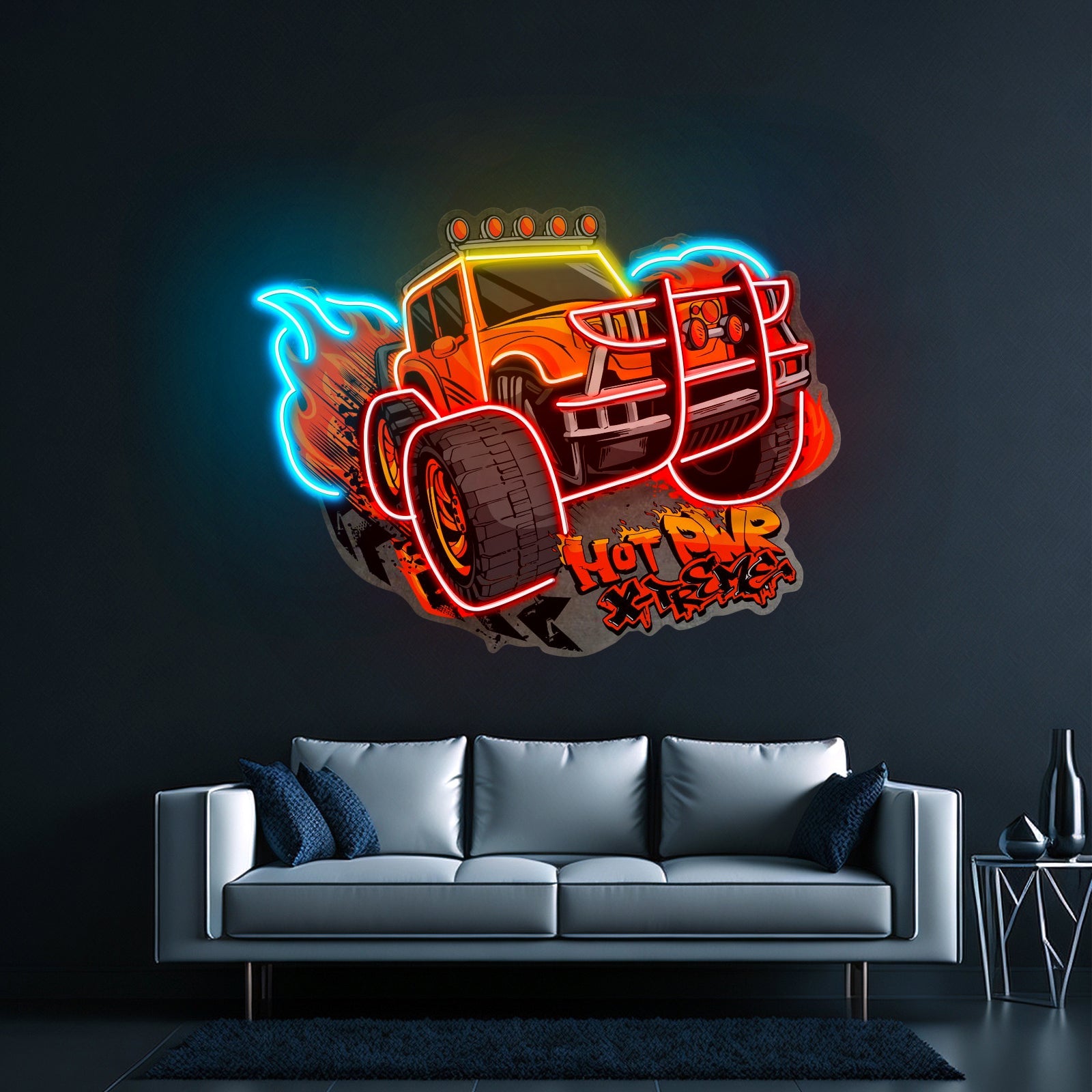Off Road Truck With Hot Power Extreme Led Neon Sign Light Custom Led Signs - Shineneon