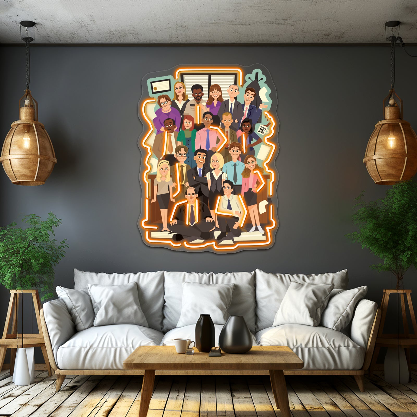 Office Artwork Business Led Sign | Shineneon